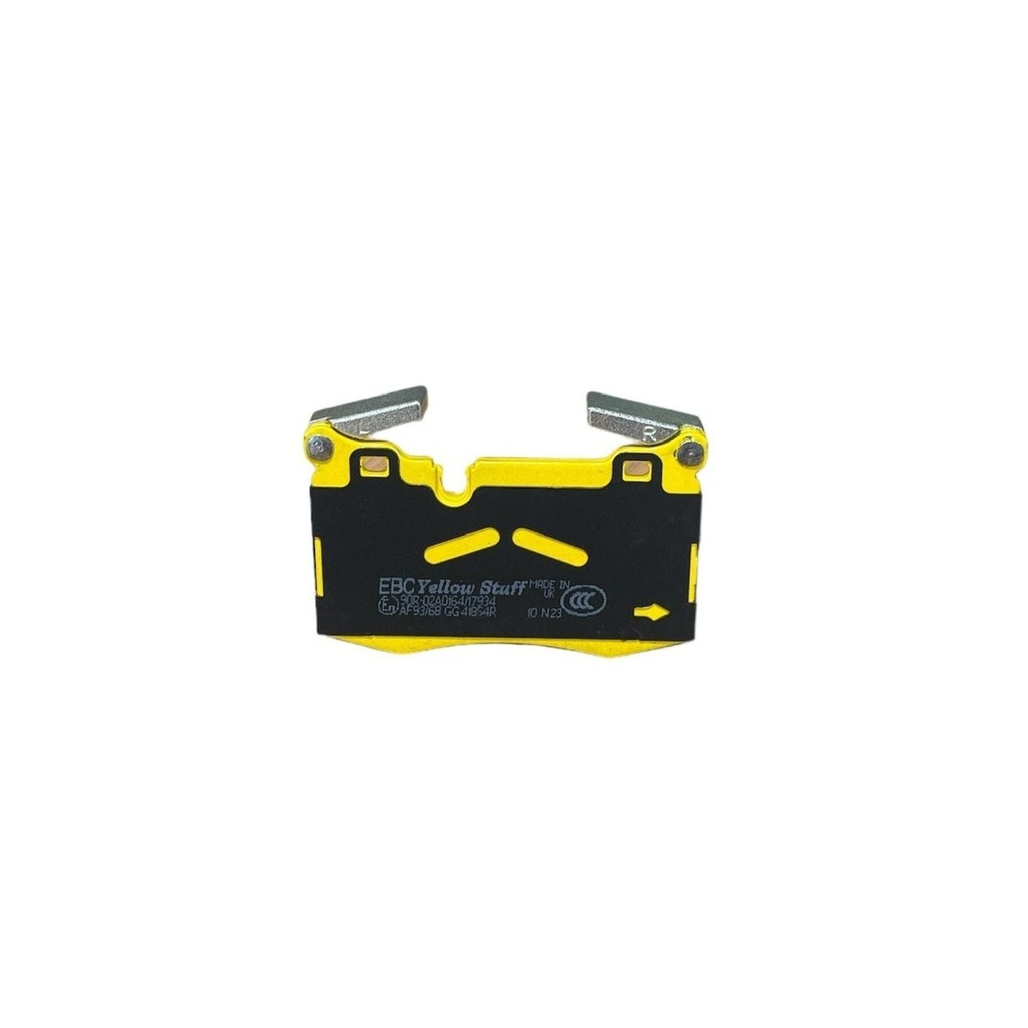 EBC Yellowstuff Brake Pads 120.9mm x 75.9mm DP41854R - Front
