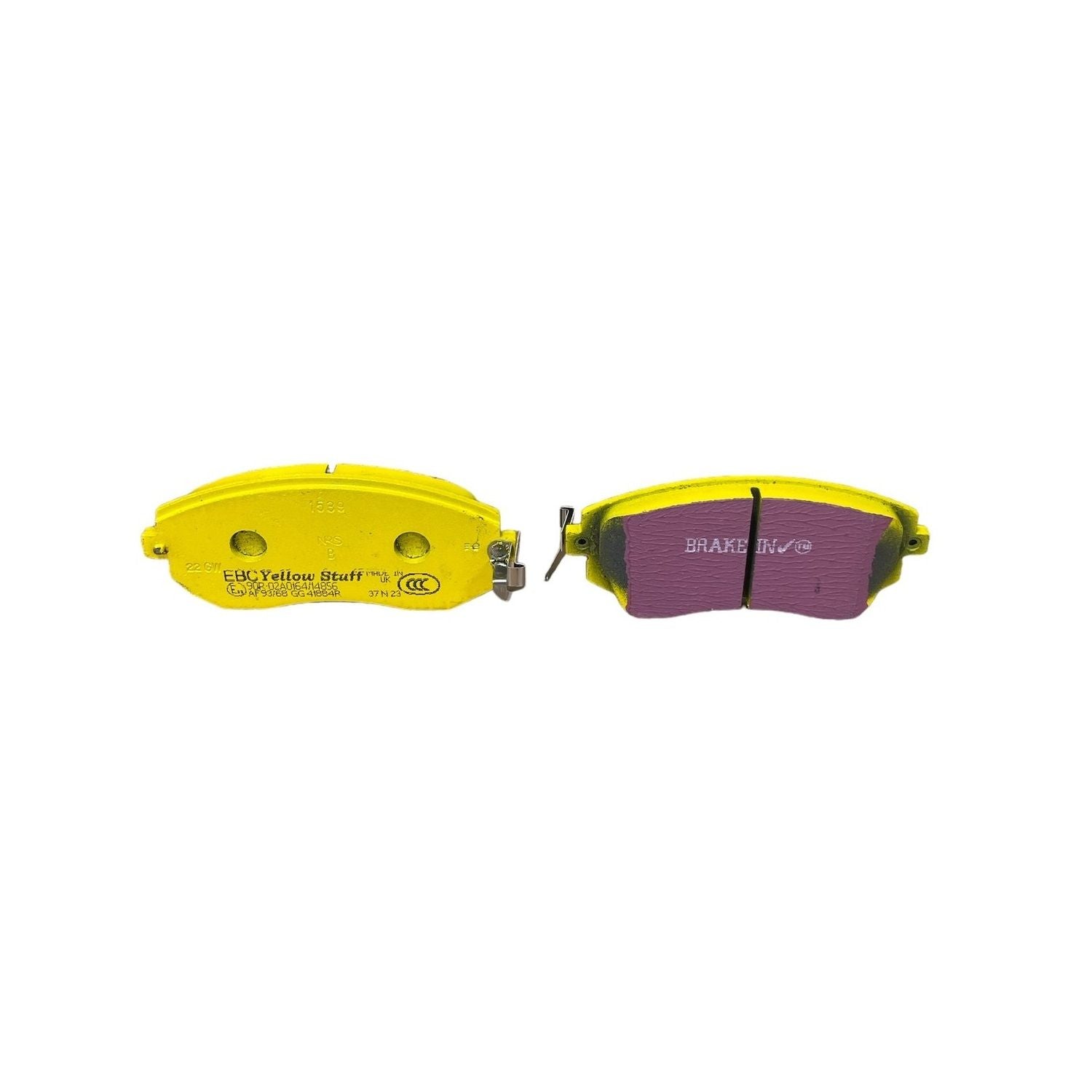 EBC Yellowstuff Brake Pads 137mm x 57mm DP41884R - Front