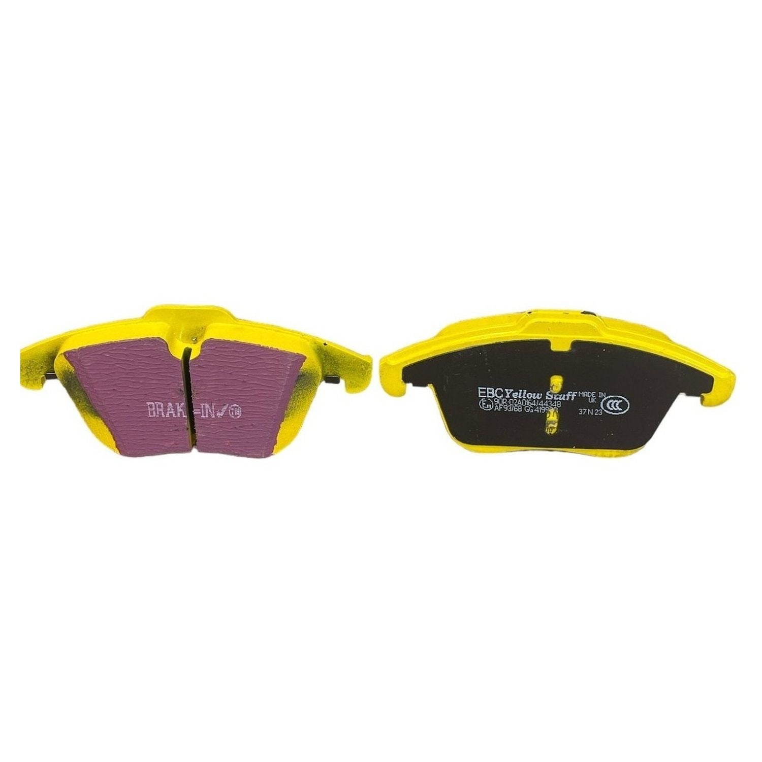 EBC Yellowstuff Brake Pads 155mm x 72mm DP41998R - Front