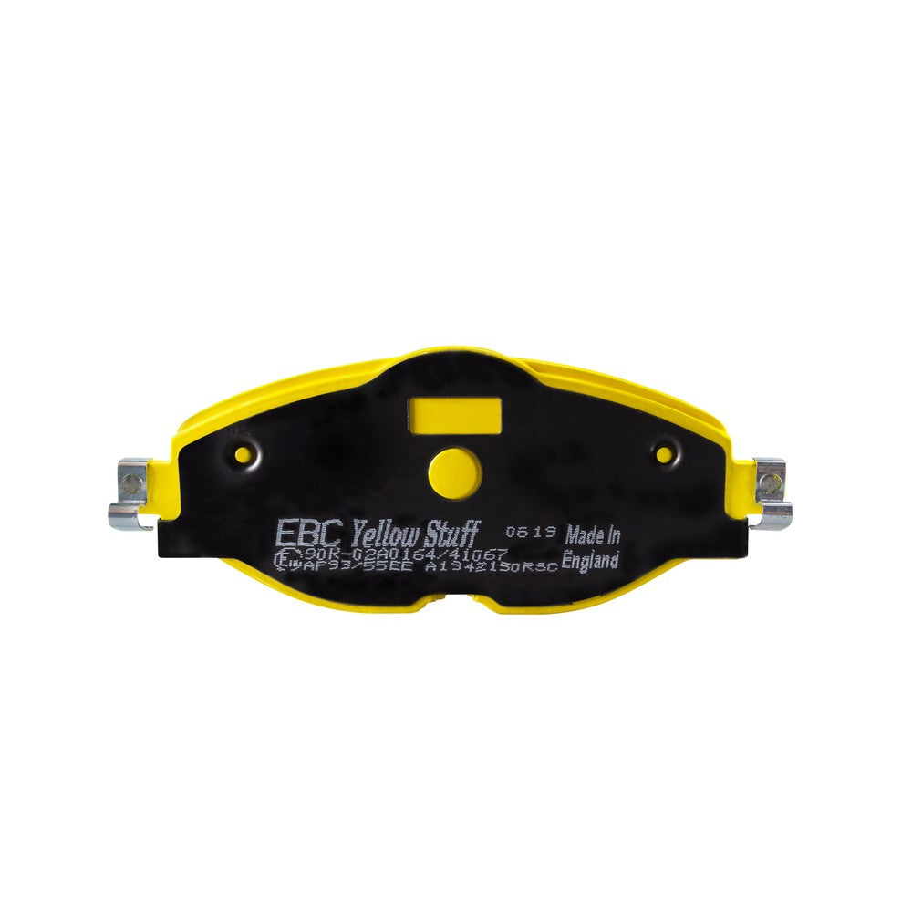 EBC Yellowstuff Brake Pads 160mm x 64.5mm DP42150R - Front