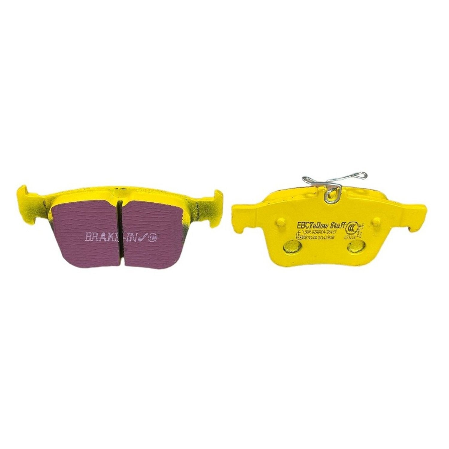 EBC Yellowstuff Brake Pads 123mm x 56.3mm DP42153R - Rear