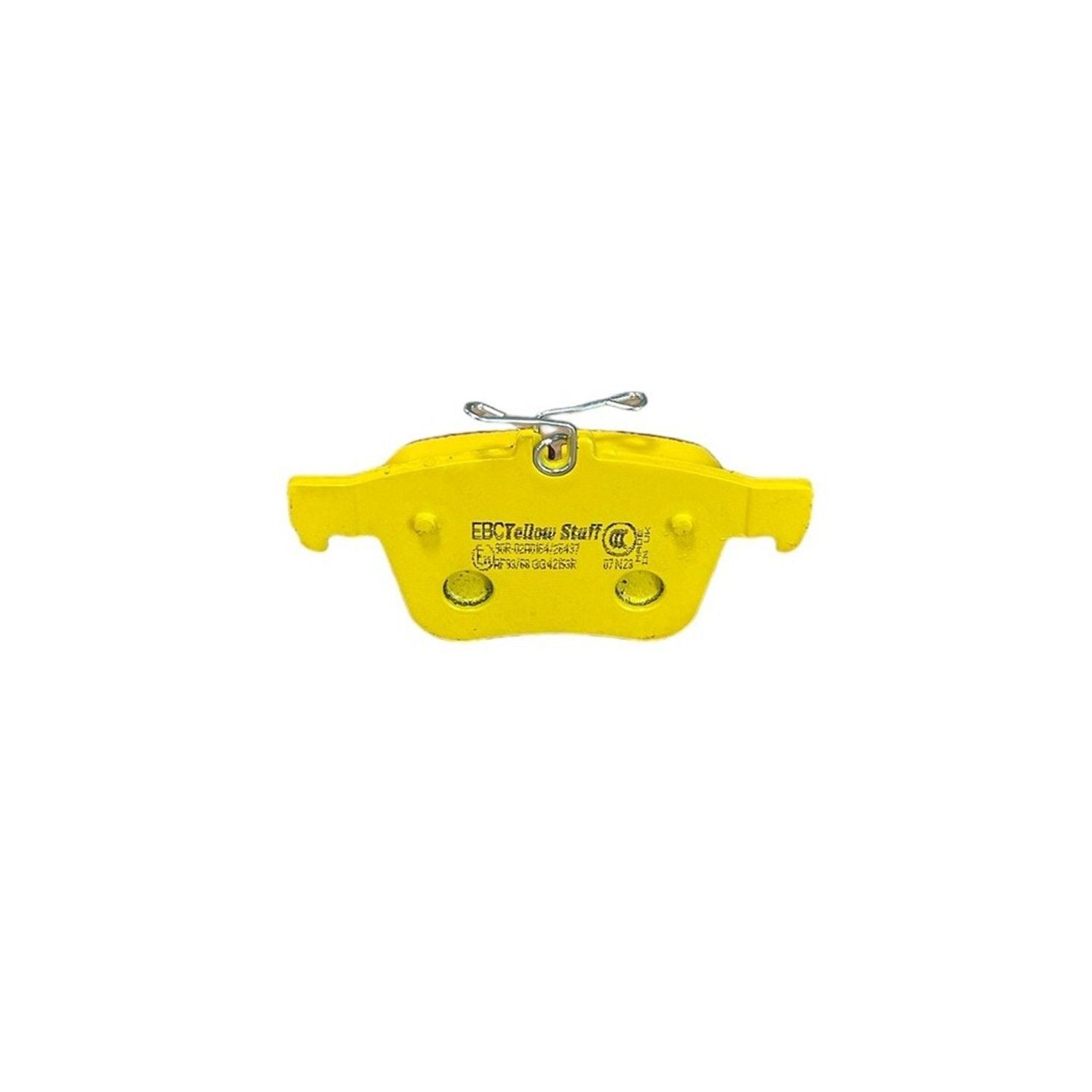 EBC Yellowstuff Brake Pads 123mm x 56.3mm DP42153R - Rear