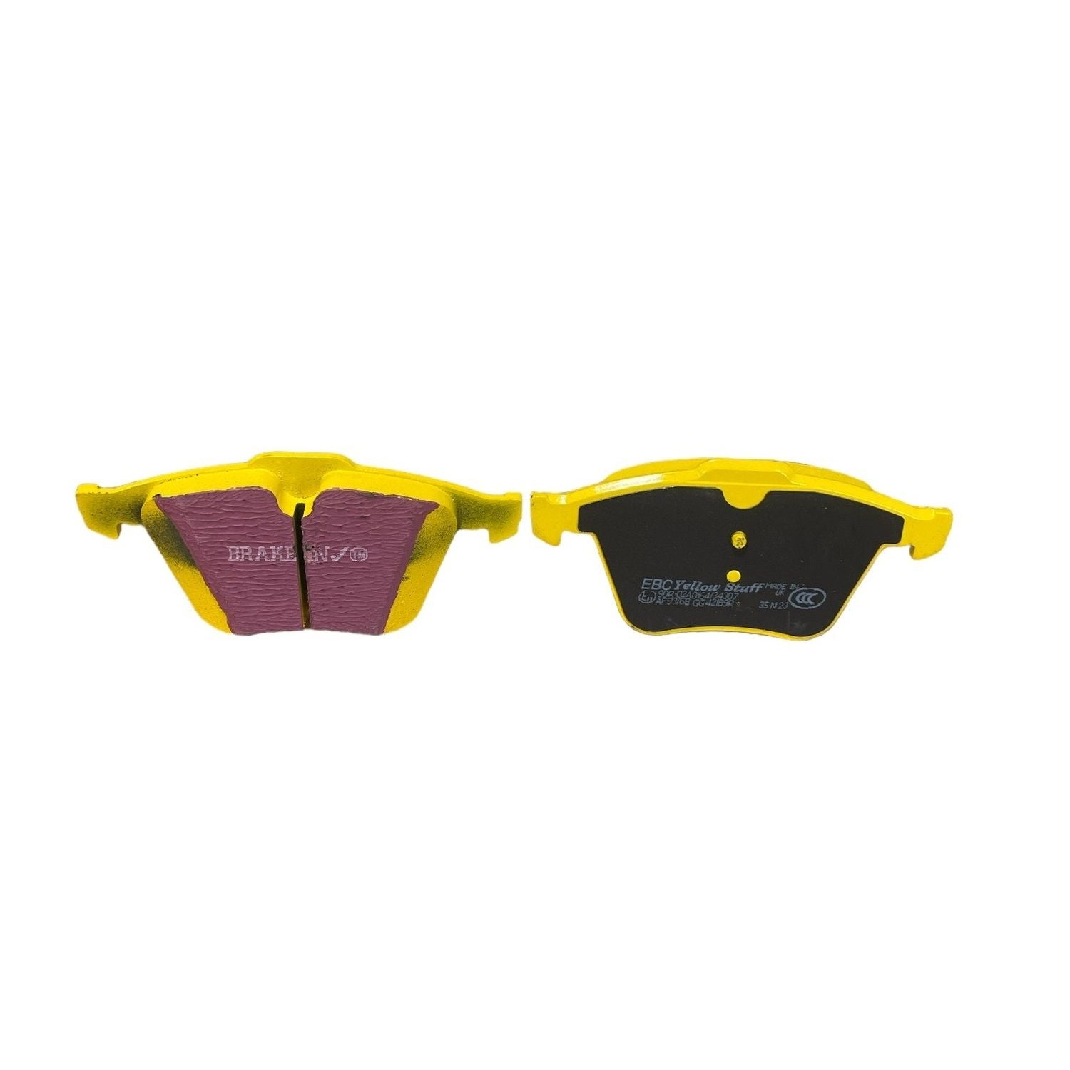 EBC Yellowstuff Brake Pads 155.7mm x 74.4mm DP42189R - Front