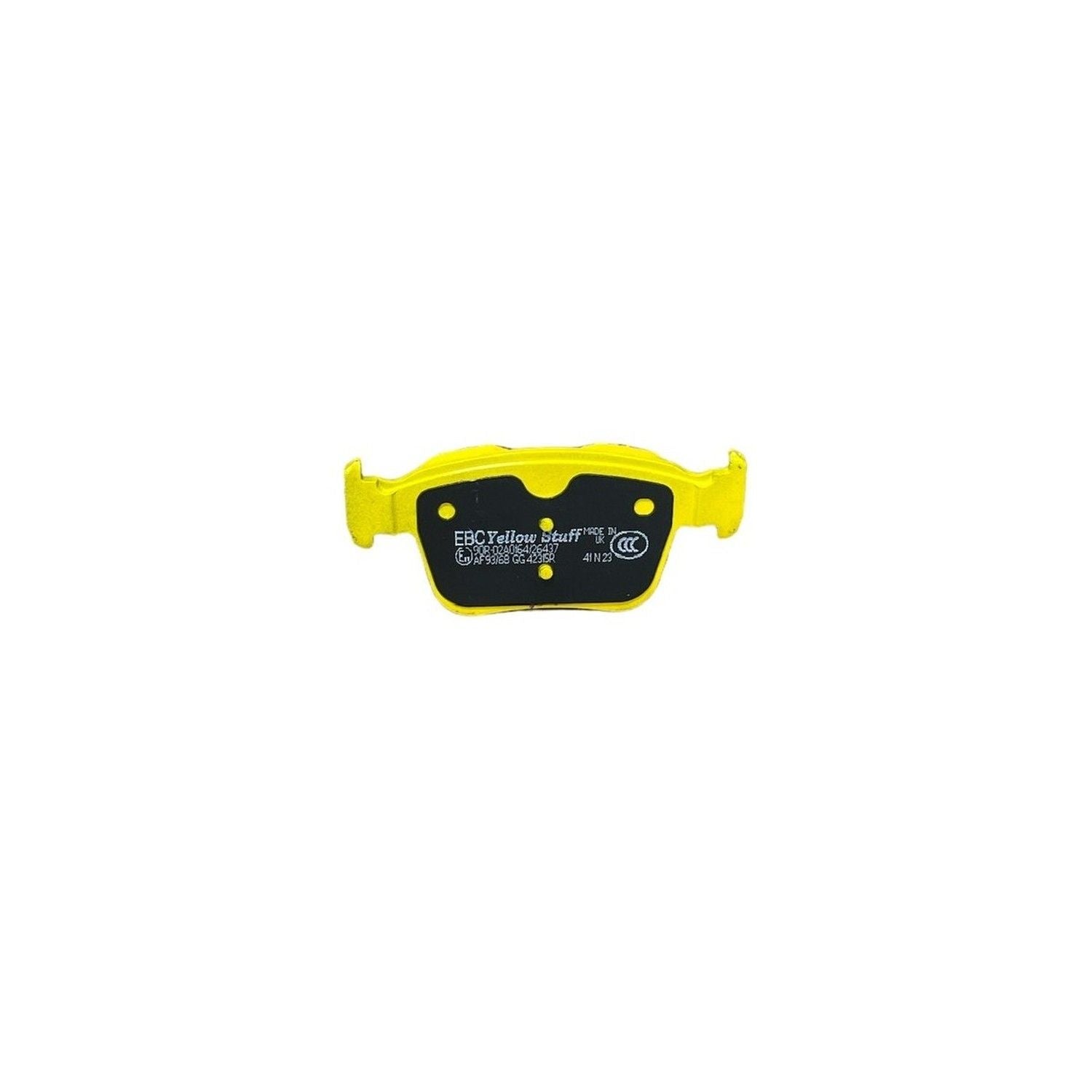 EBC Yellowstuff Brake Pads 122.9mm x 56.1mm DP42315R - Rear