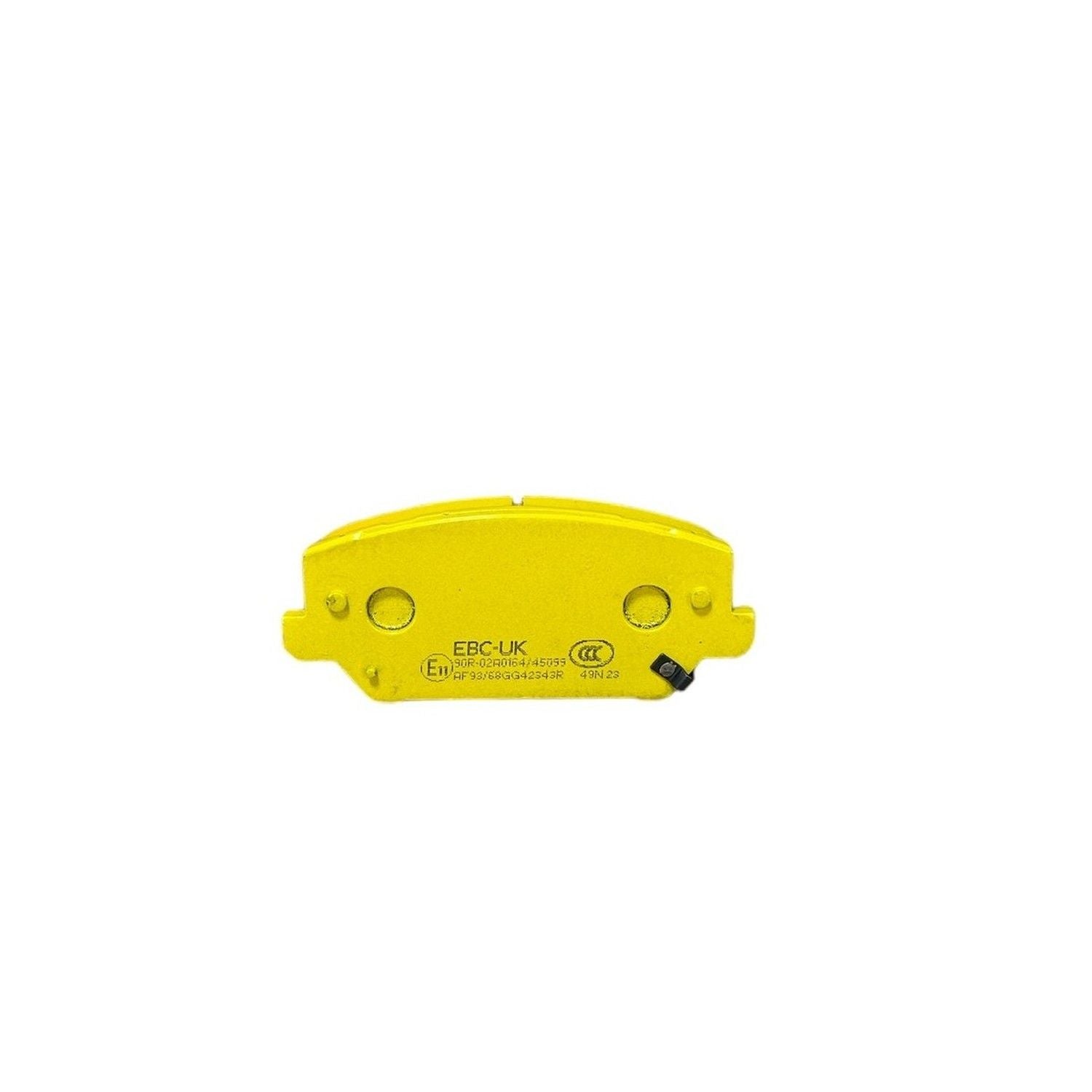 EBC Yellowstuff Brake Pads 140.5mm x 59.9mm DP42343R - Front