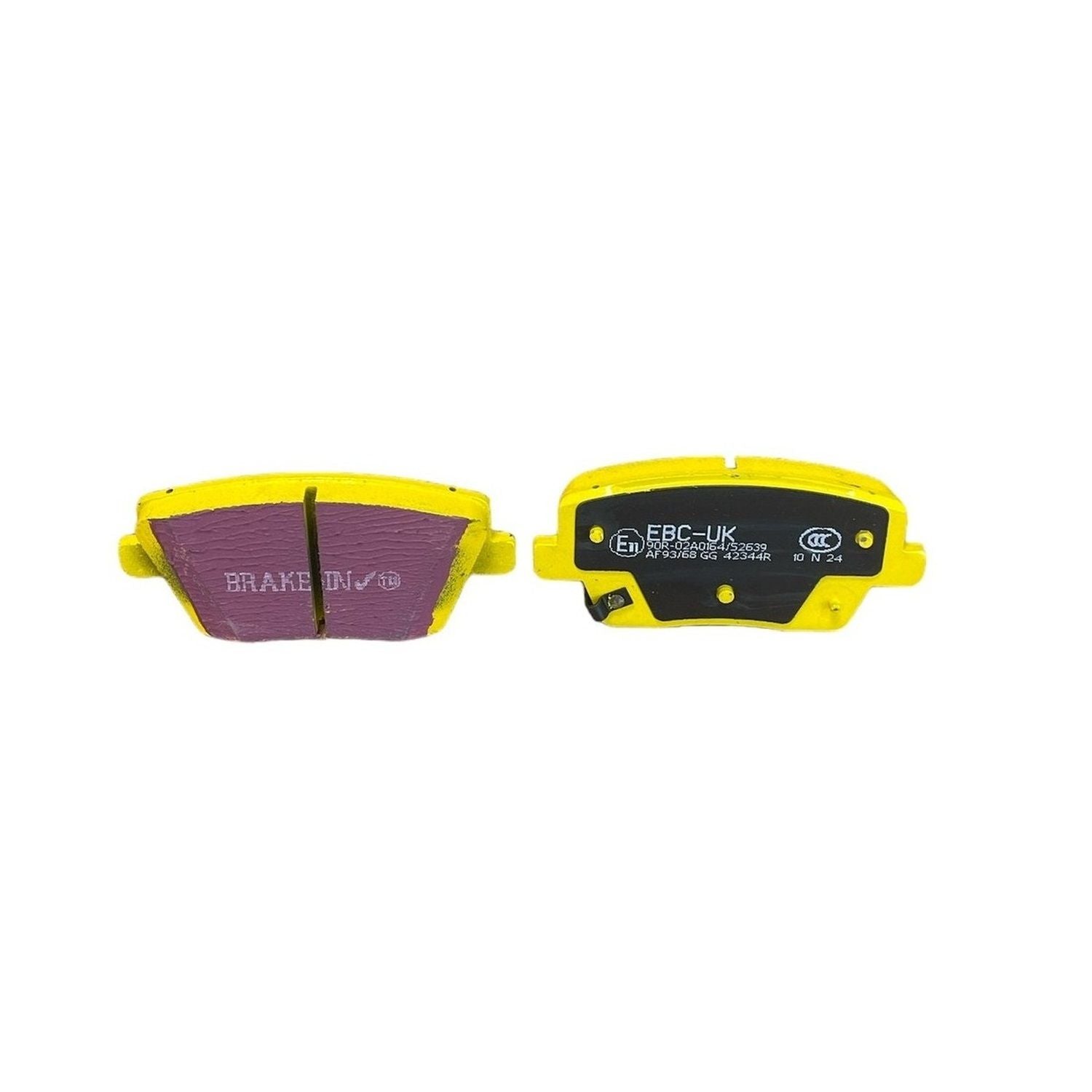 EBC Yellowstuff Brake Pads 112.5mm x 51.2mm DP42344R - Rear