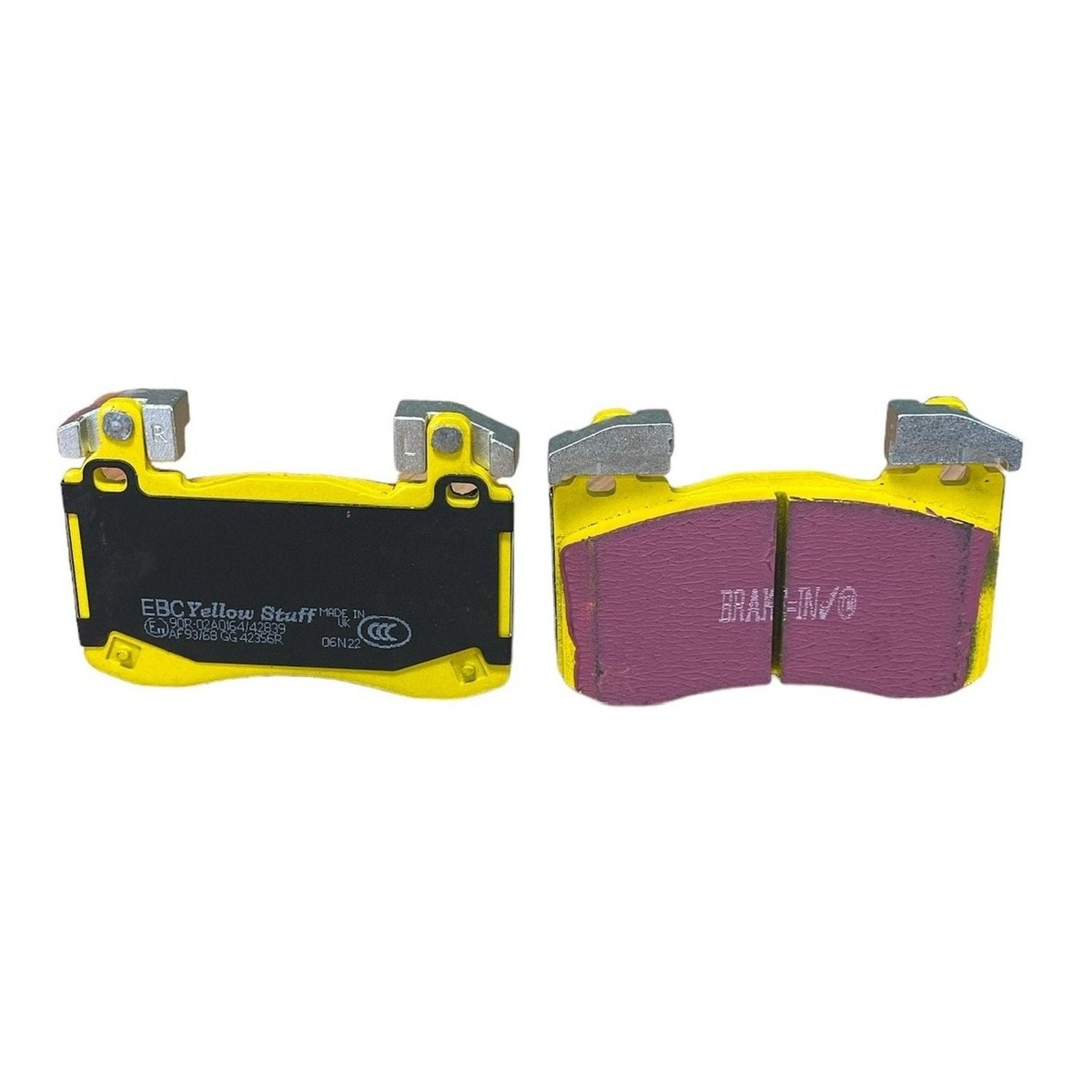 EBC Yellowstuff Brake Pads 130mm x 91.75mm DP42356R - Front