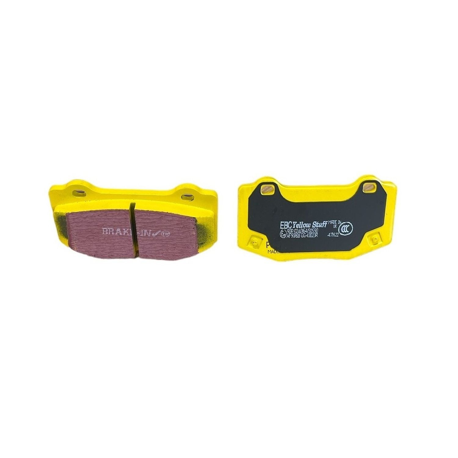 EBC Yellowstuff Brake Pads 109.7mm x 62.2mm DP43023R - Rear