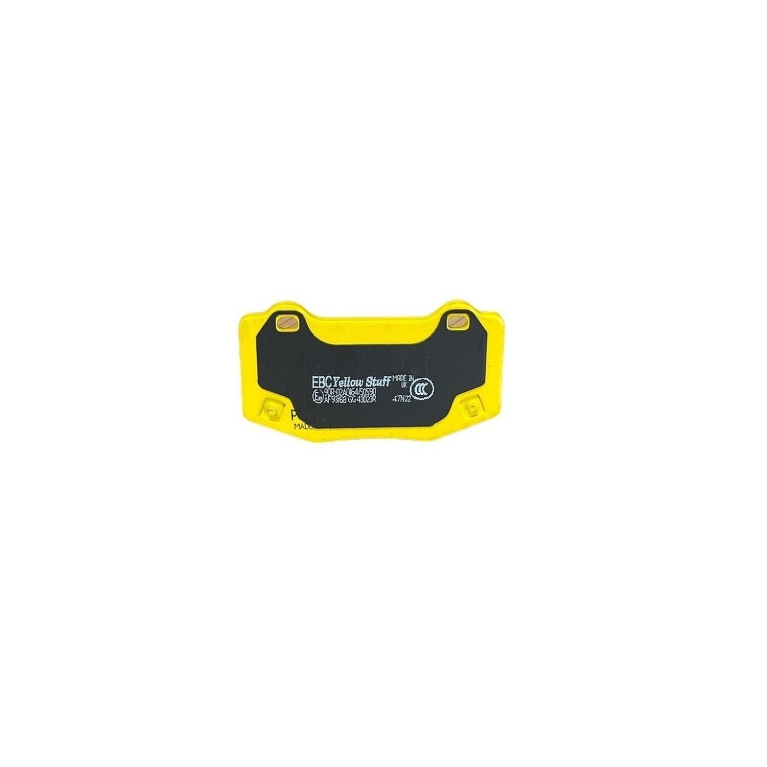 EBC Yellowstuff Brake Pads 109.7mm x 62.2mm DP43023R - Rear