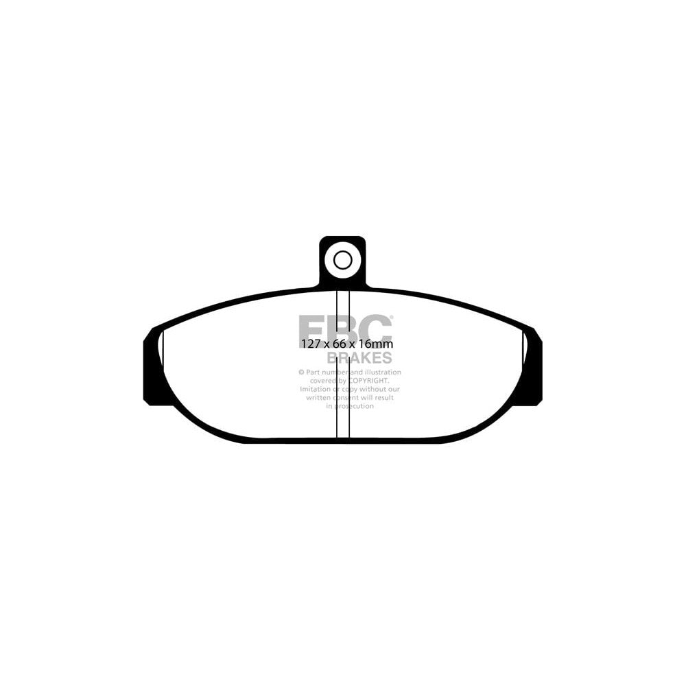 EBC Ultimax Brake Pads 127mm x 66mm DP435 - Front