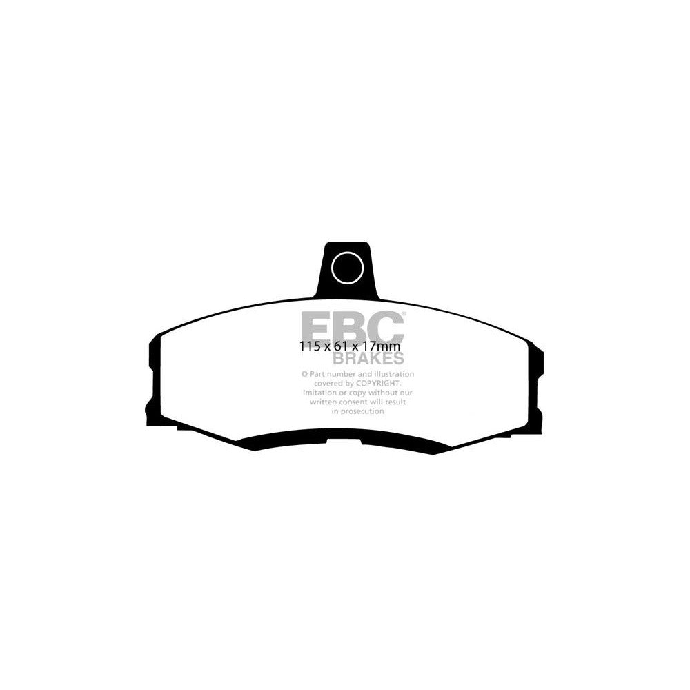EBC Ultimax Brake Pads 115mm x 61mm DP438 - Front