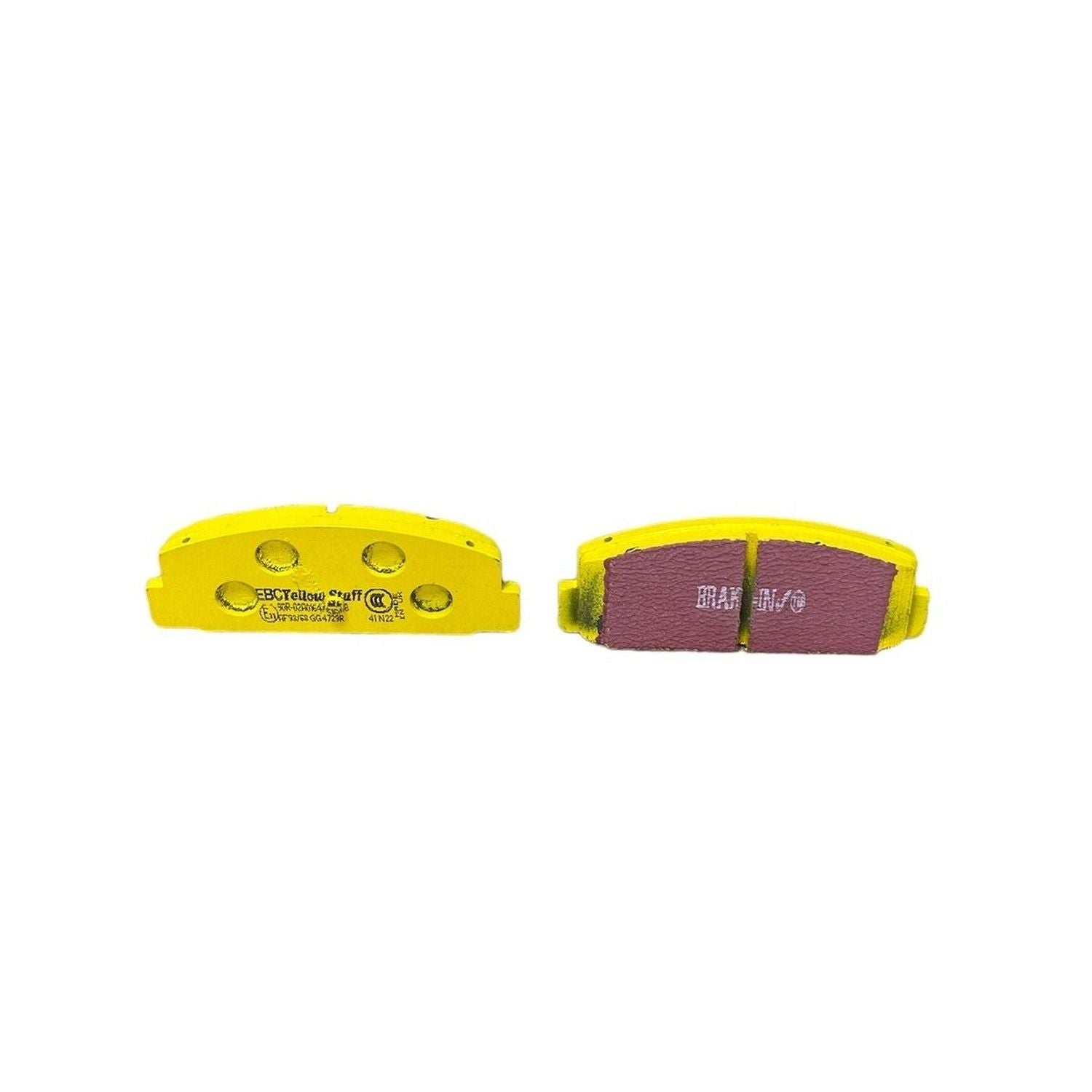 EBC Yellowstuff Brake Pads 107mm x 39mm DP4729R - Rear
