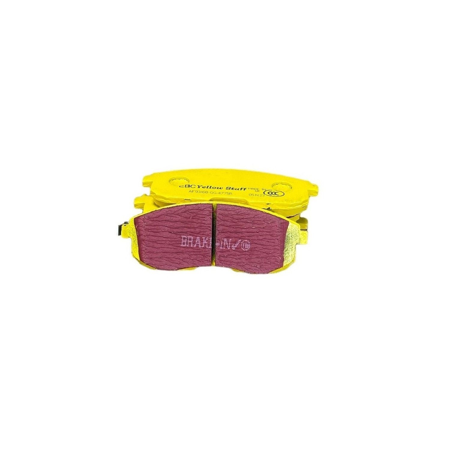 EBC Yellowstuff Brake Pads 137mm x 53mm DP4775R - Front