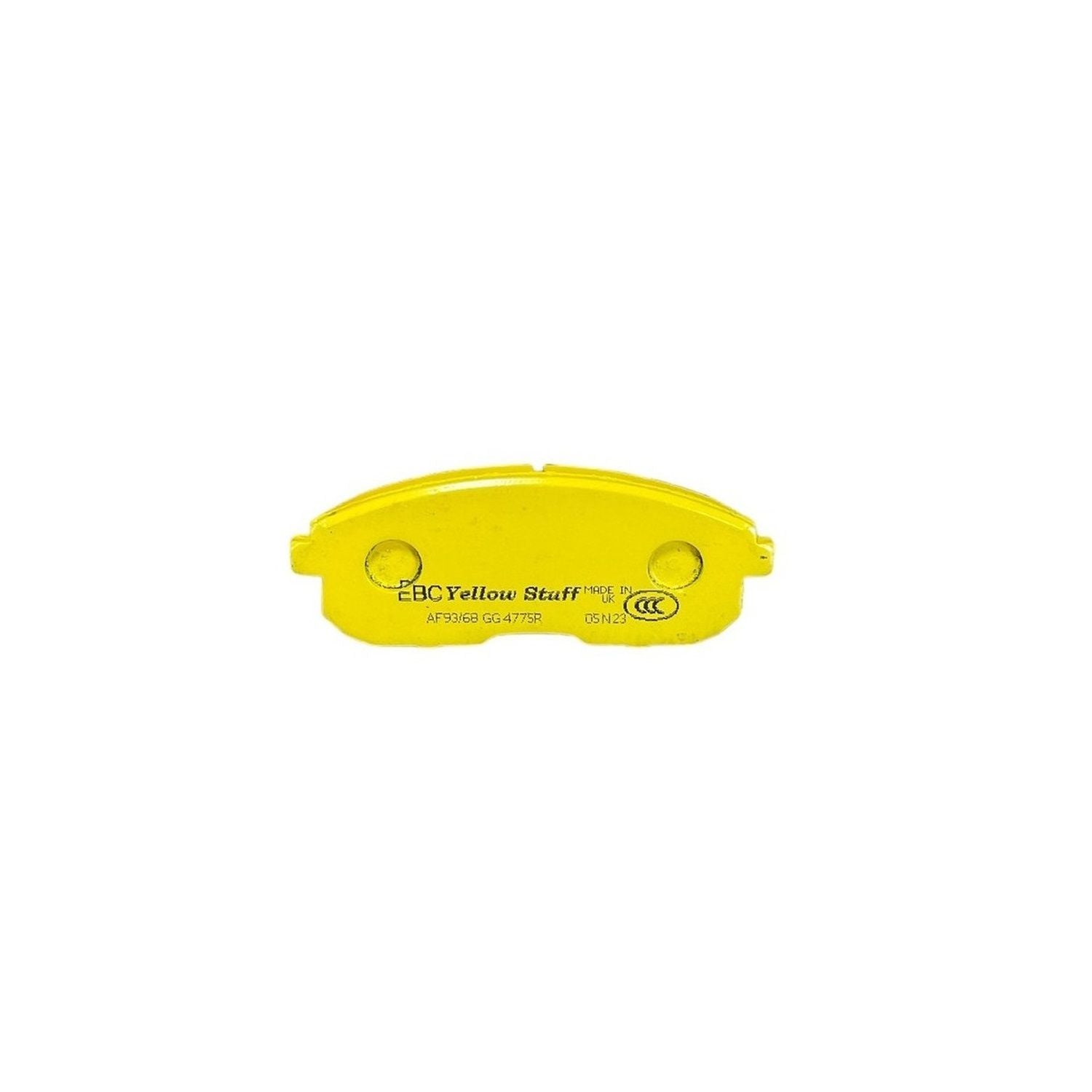 EBC Yellowstuff Brake Pads 137mm x 53mm DP4775R - Front