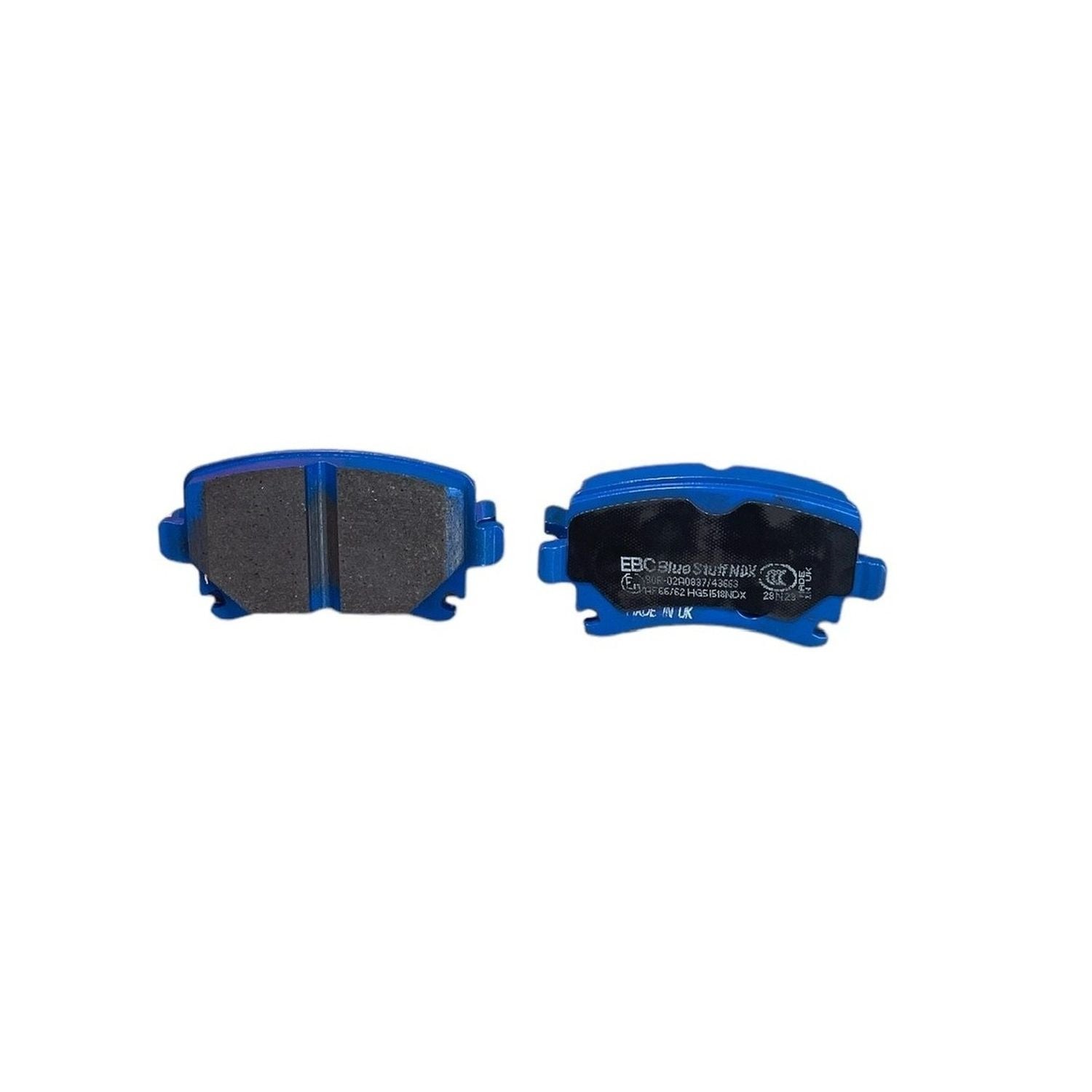 EBC Bluestuff NDX Brake Pads 106mm x 56mm DP51518NDX - Rear
