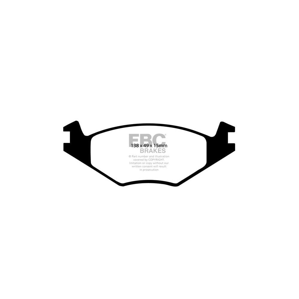 EBC Ultimax Brake Pads 138mm x 49mm DP517 - Front