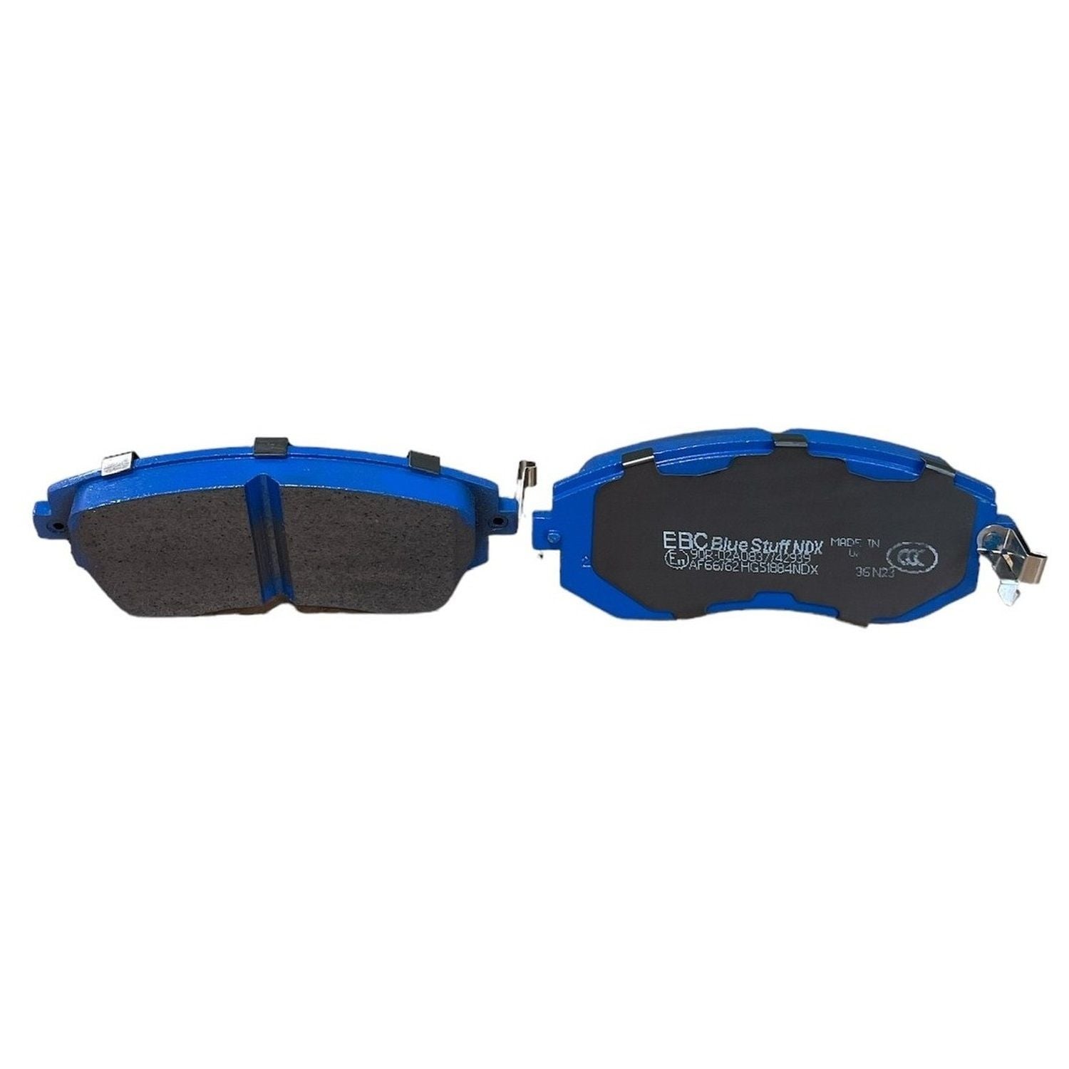 EBC Bluestuff NDX Brake Pads 137mm x 57mm DP51884NDX - Front