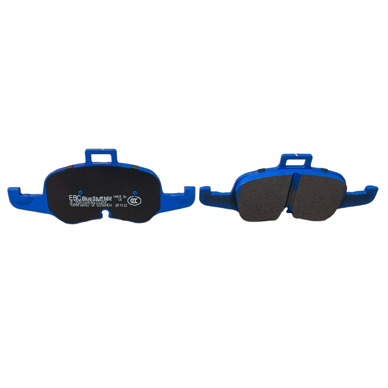 EBC Bluestuff NDX Brake Pads 210mm x 89mm DP52256NDX - Front