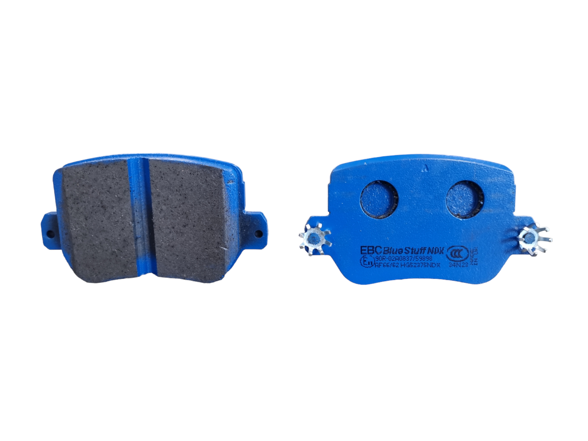 EBC Bluestuff NDX Brake Pads 130mm x 50.8mm DP52375NDX - Rear