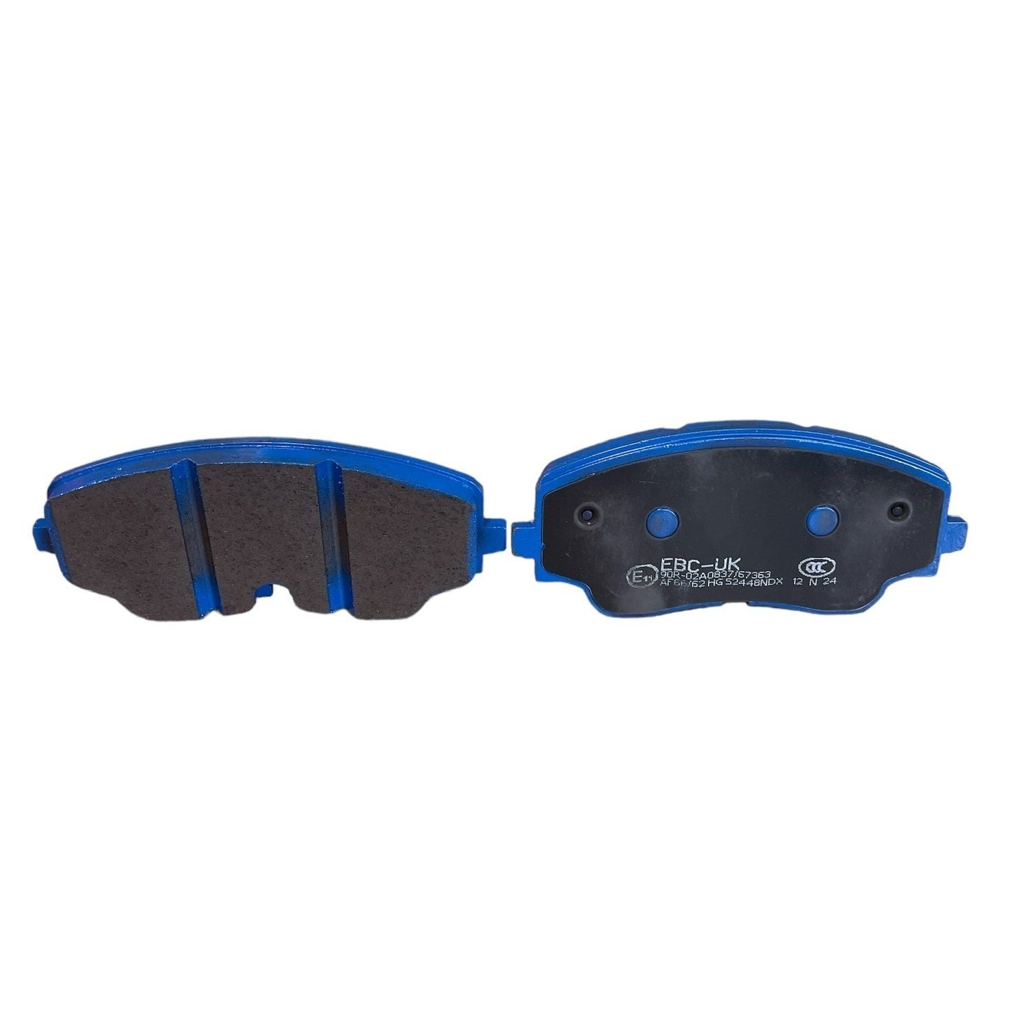 EBC Bluestuff NDX Brake Pads 177.9mm x 78.1mm DP52448NDX - Front
