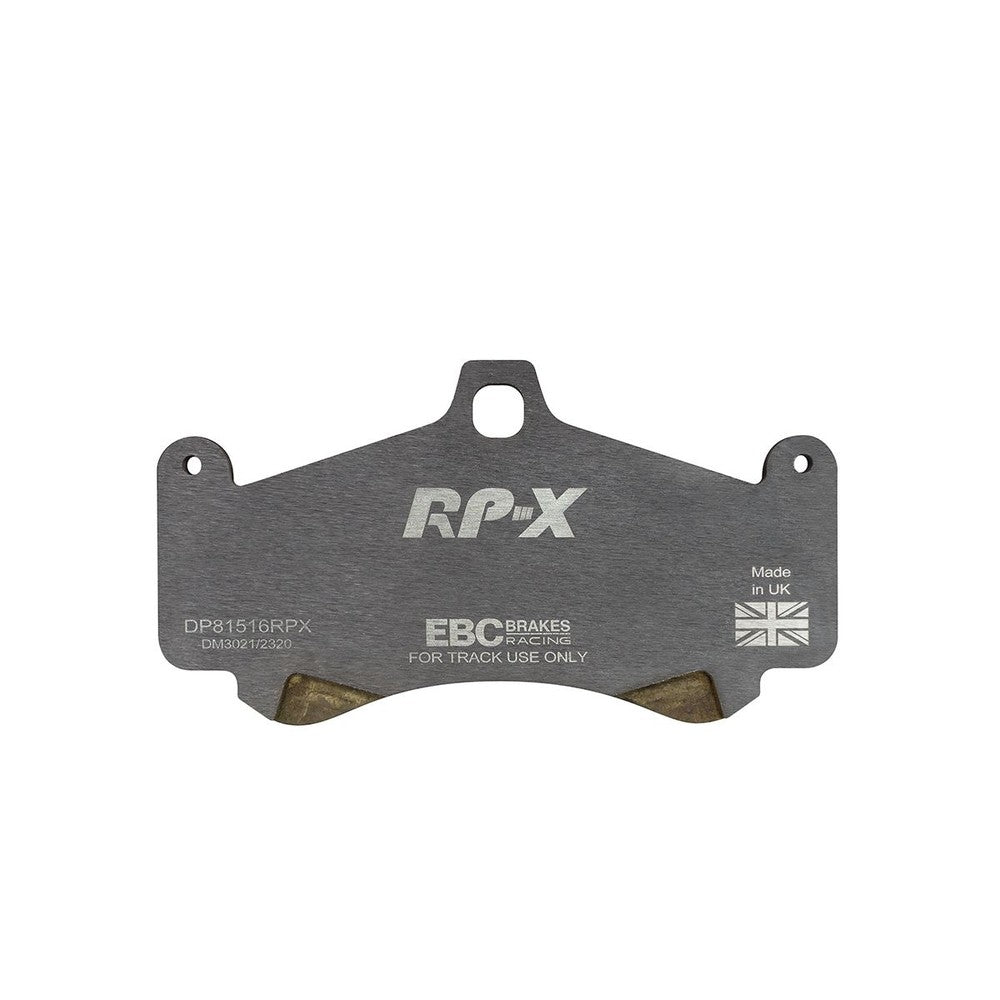 EBC RP-X Brake Pads 190.2mm x 101.8mm DP81516RPX - Front