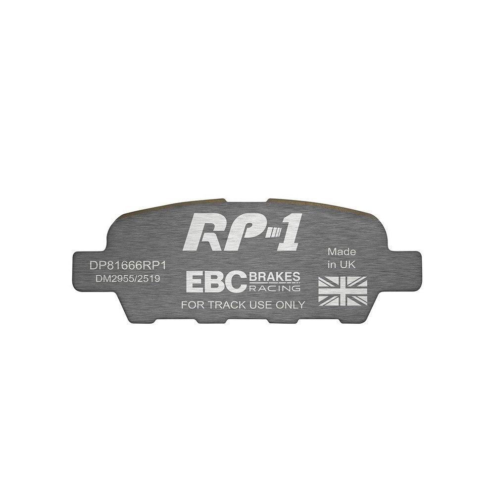 EBC RP-1 Brake Pads 105mm x 38mm DP81666RP1 - Rear