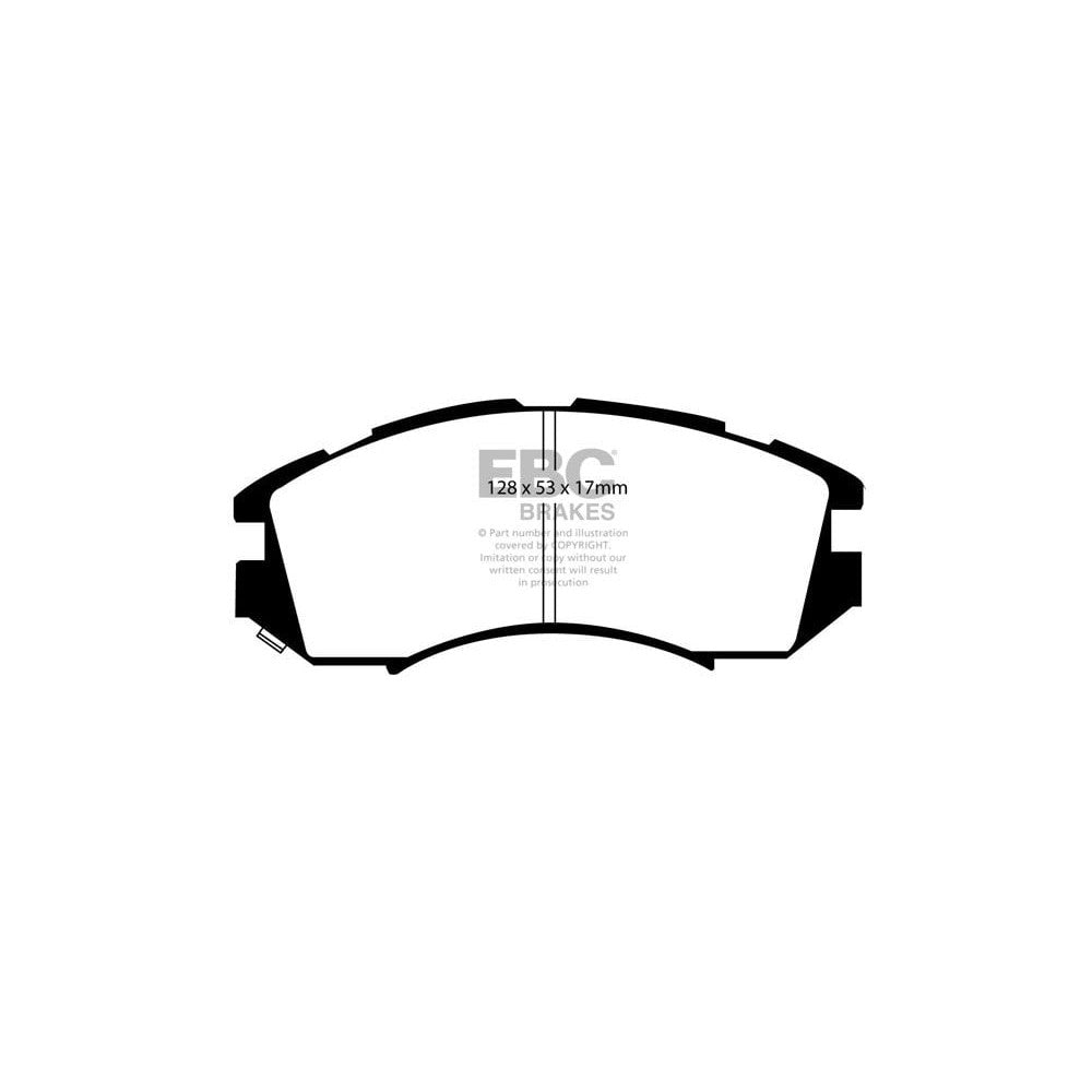 EBC Ultimax Brake Pads 128mm x 53mm DP819 - Front