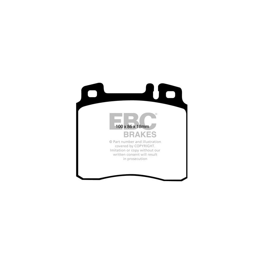 EBC Ultimax Brake Pads 100mm x 86mm DP963 - Front