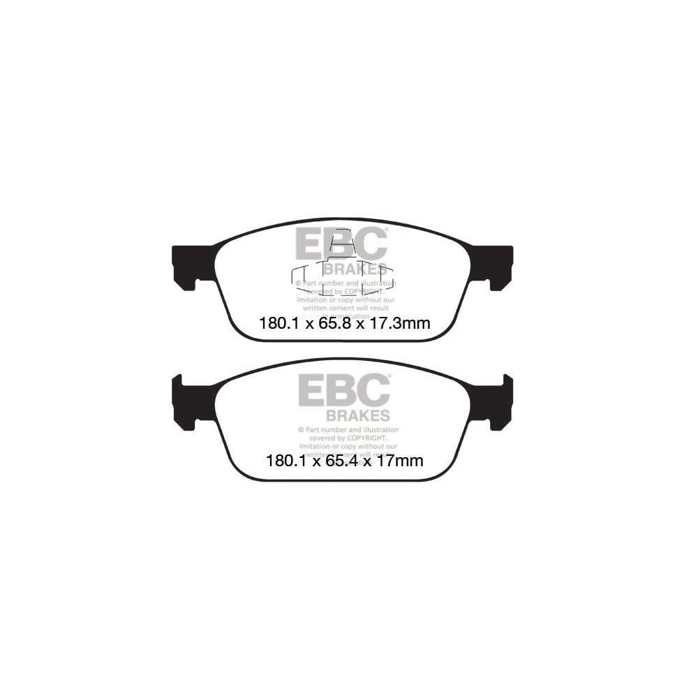 EBC Ultimax Brake Pads 180mm x 65mm DPX2145 - Front