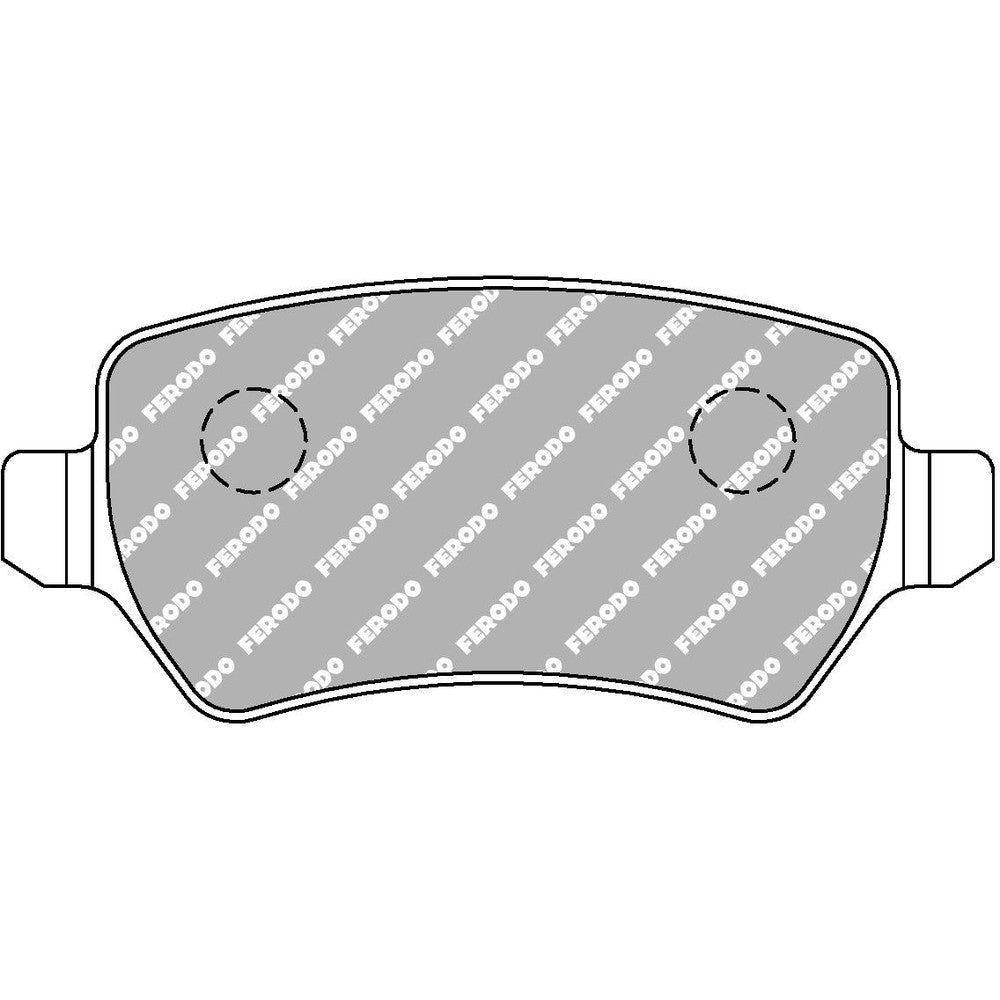 Ferodo DS2500 Brake Pads 95.5mm x 42.8mm FCP1521H - Rear