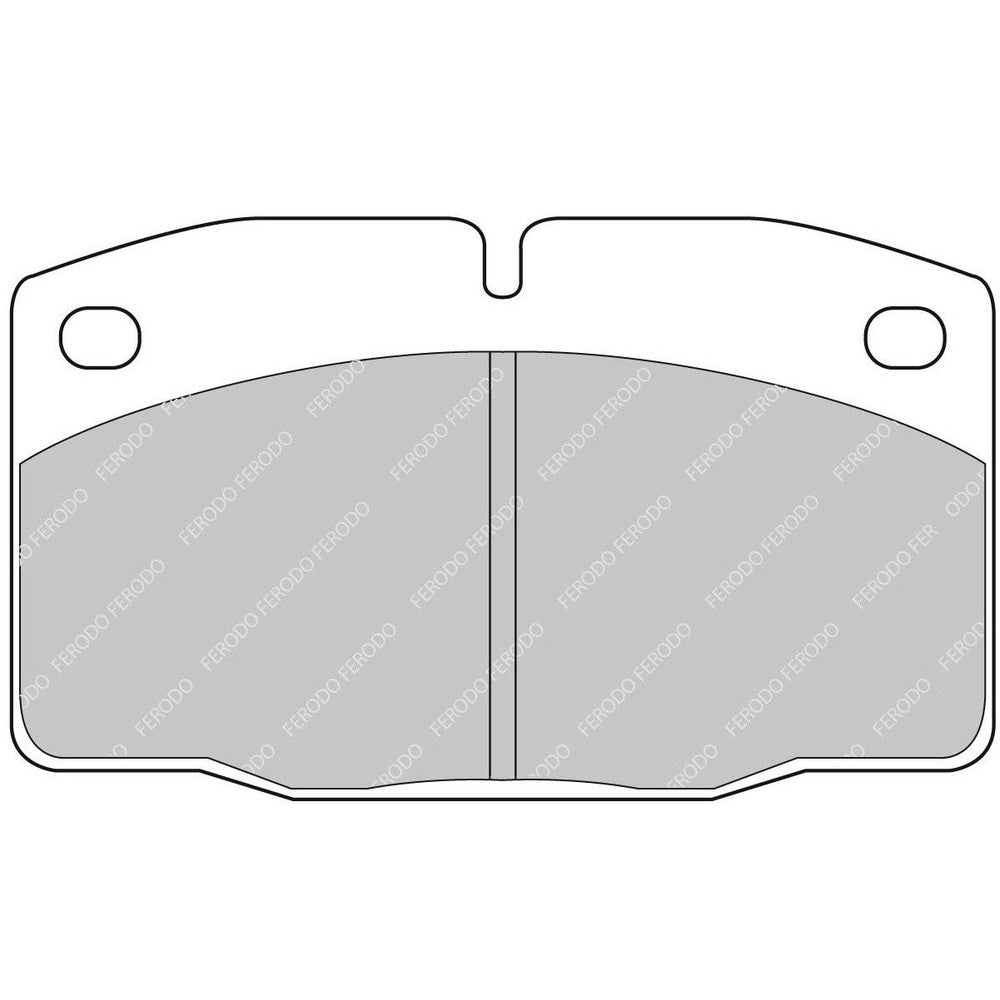 Ferodo DS2500 Brake Pads 100mm x 59mm FCP173H - Front