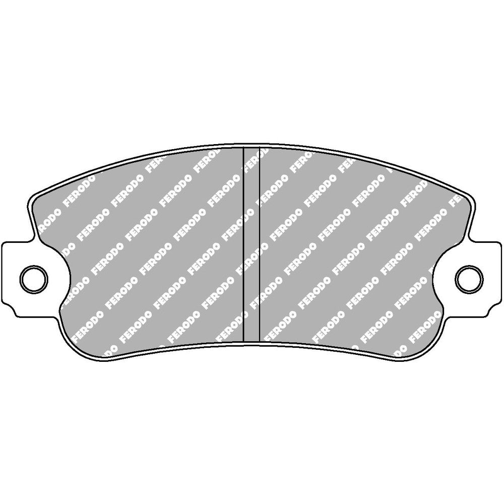 Ferodo DS3000 Brake Pads 108.9mm x 47mm FCP351R - Front