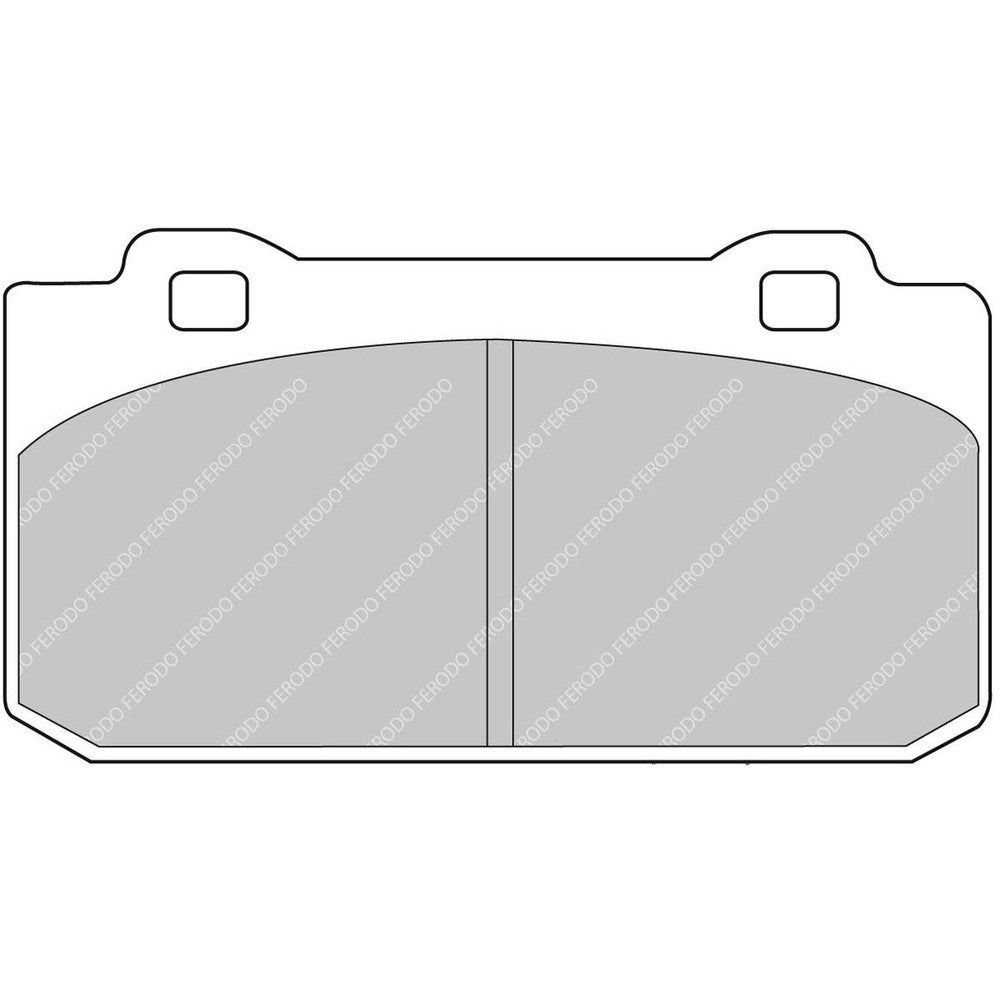Ferodo DS3000 Brake Pads 100mm x 53mm FCP441R - Front