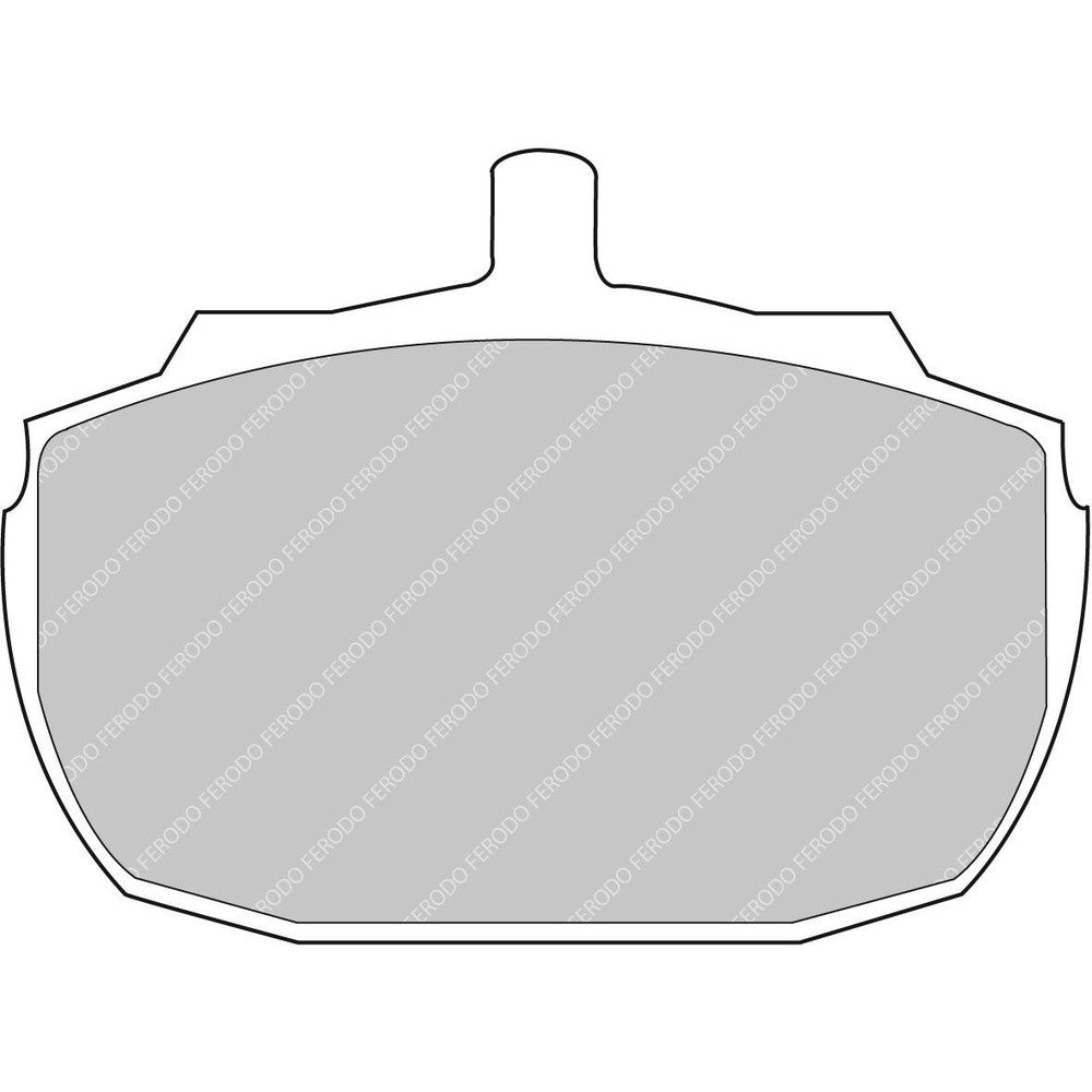 Ferodo DS3000 Brake Pads 99mm x 72mm FCP832R - Front