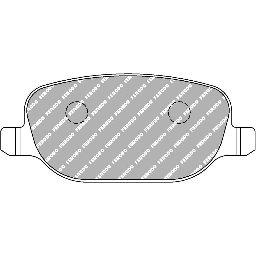 Ferodo DS Performance Brake Pads 116.8mm x 49.6mm FDS1795 - Rear