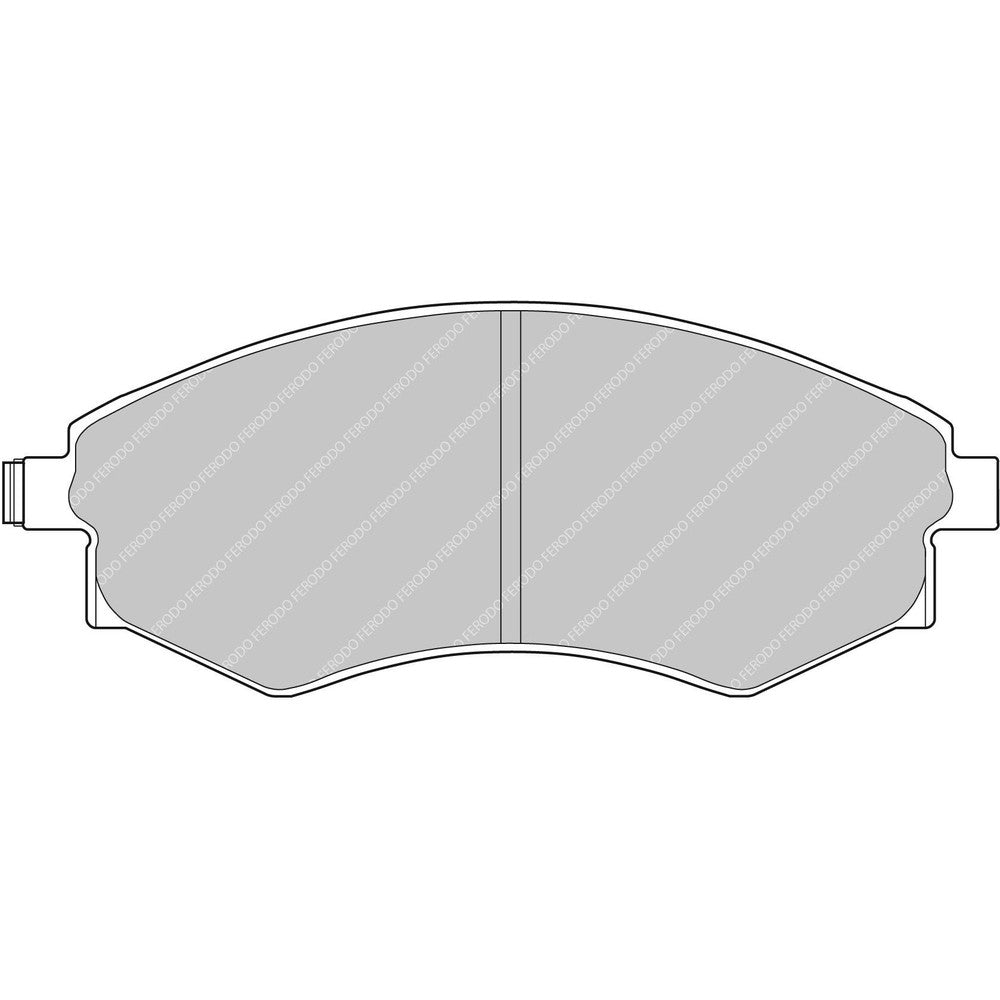 Ferodo DS Performance Brake Pads 135mm x 54mm FDS600 - Front