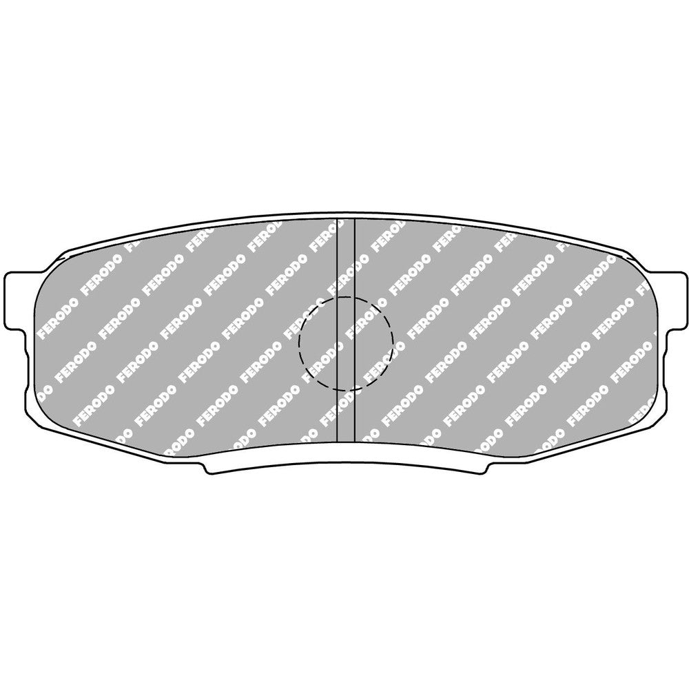 Ferodo DS Performance Brake Pads 116.4mm x 45.1mm FDSE4230 - Rear