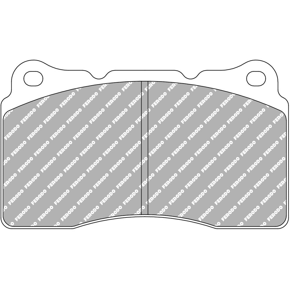 Ferodo DS Performance Brake Pads 131.8mm x 77.2mm FDSR3067 - Front