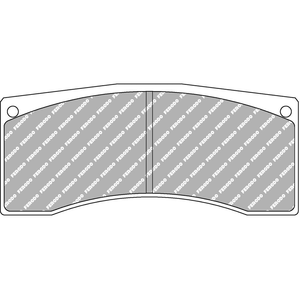 Ferodo DS3000 Brake Pads 139.8mm x 61.4mm FRP3024R - Front