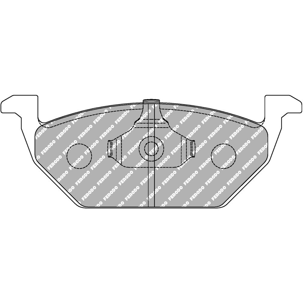 Ferodo DS3000 Brake Pads 146.4mm x 55.2mm FCP1094R - Front