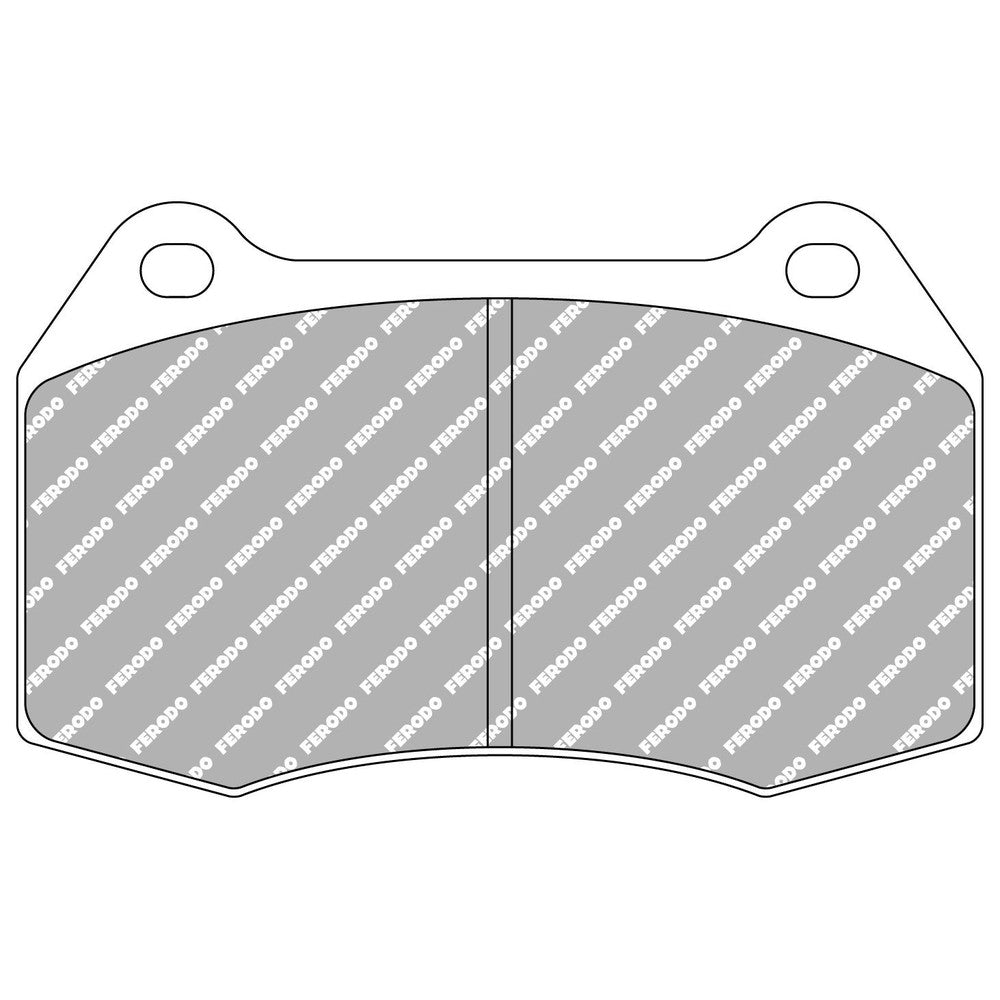 Ferodo DS2500 Brake Pads 119.8mm x 73.7mm FCP1298H