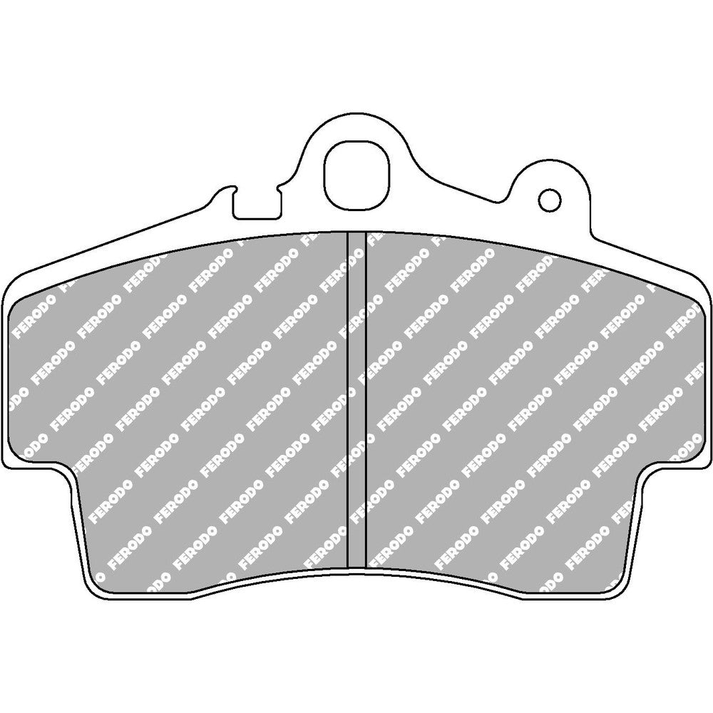 Ferodo DS1.11 Brake Pads 114mm x 78.3mm FCP1307W - Front