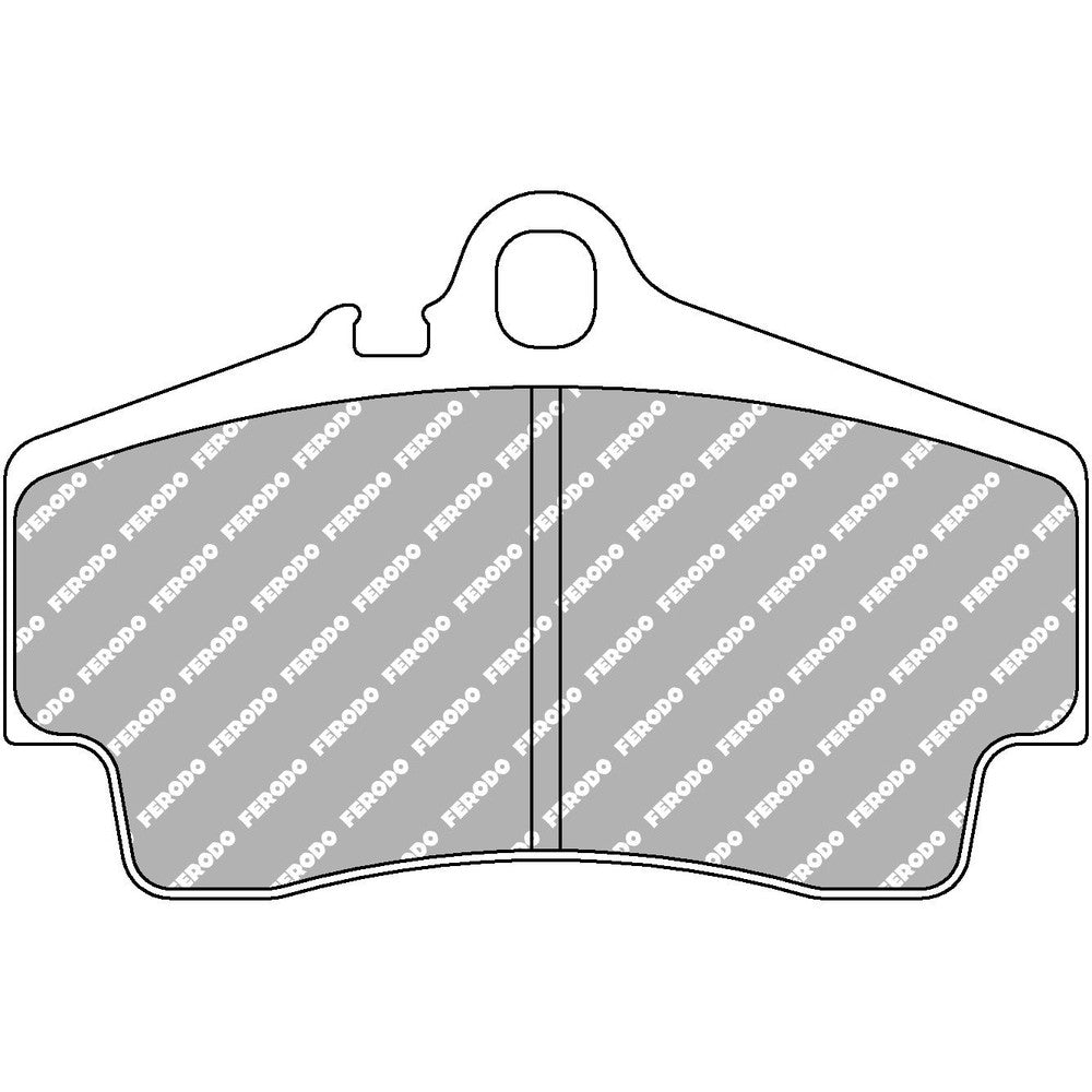 Ferodo DS3.12 Brake Pads 112.2mm x 73mm FCP1308G - Rear