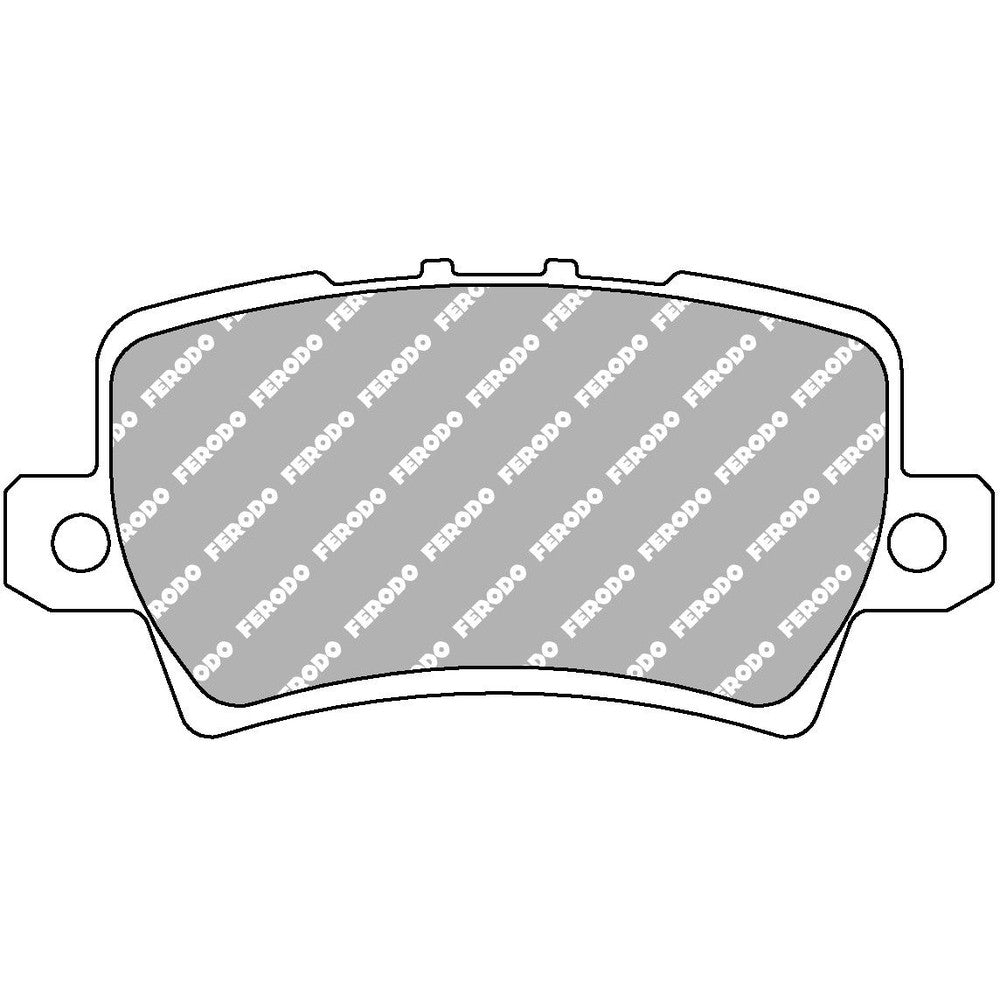 Ferodo DS2500 Brake Pads 95.8mm x 46.3mm FCP1862H - Rear