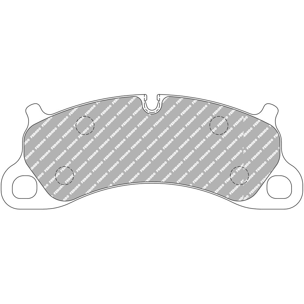 Ferodo DS2500 Brake Pads 198.7mm x 75.8mm FCP4955H - Front