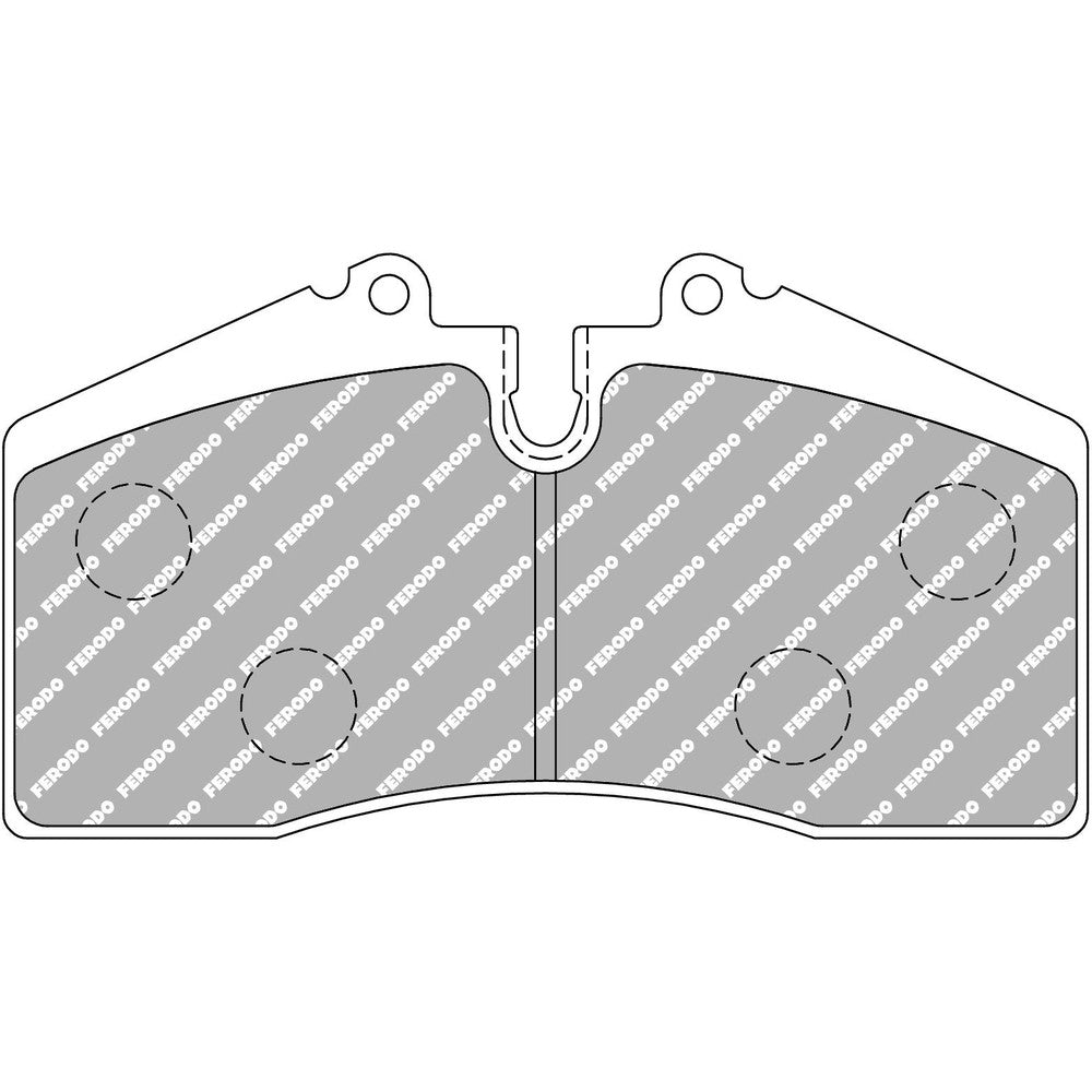 Ferodo DS2500 Brake Pads 131.9mm x 71mm FCP560H