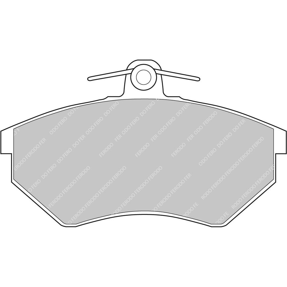 Ferodo DS3000 Brake Pads 119mm x 70mm FCP774R - Front