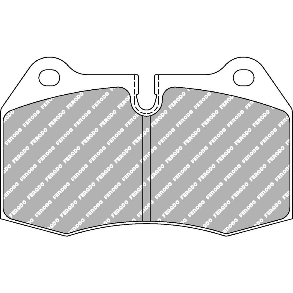 Ferodo DS Performance Brake Pads 119.8mm x 73.7mm FDS1561 - Front