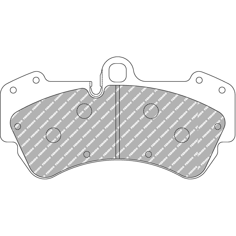 Ferodo DS Performance Brake Pads 190.1mm x 99mm FDS1625 - Front