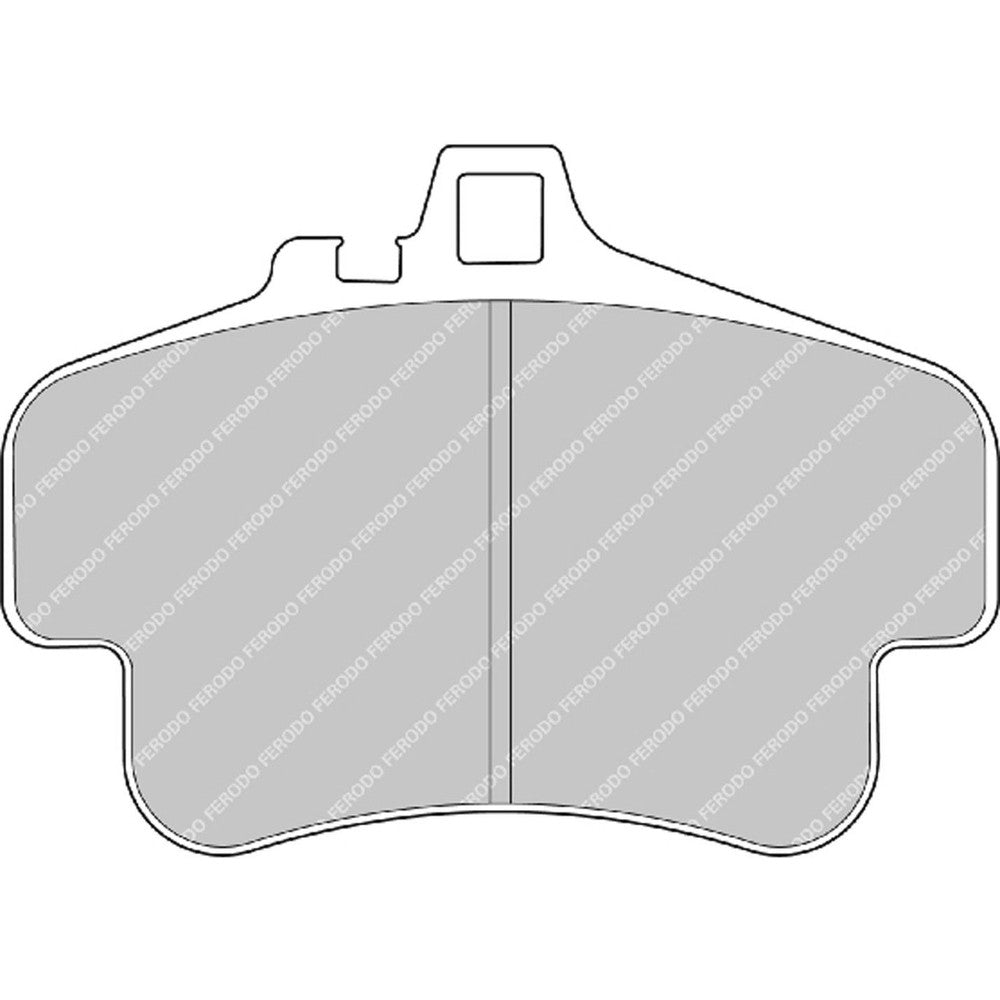 Ferodo DS1.11 Brake Pads 121mm x 85mm FRP3051W